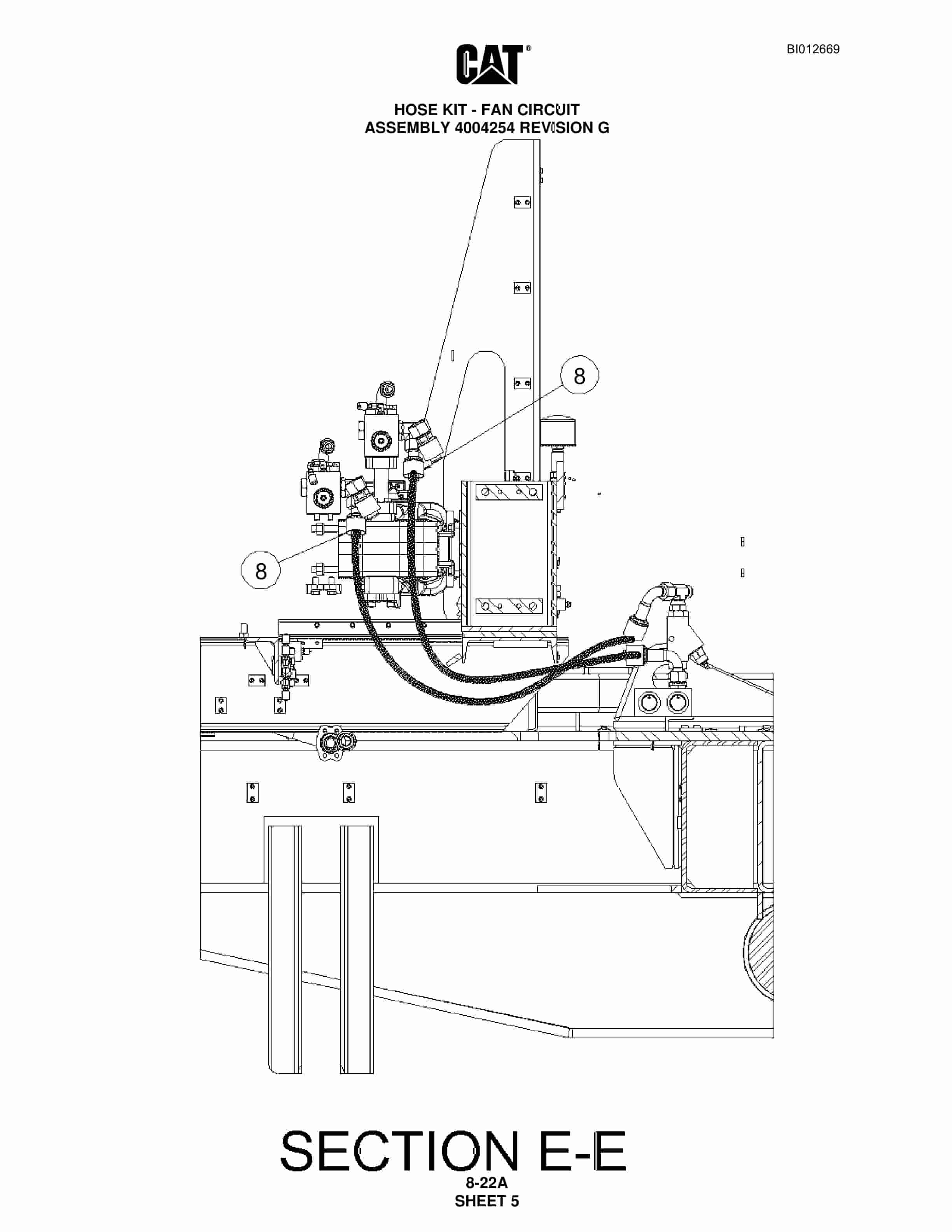Caterpillar MD6420B Rotary Blasthole Drill Parts Manual BI012669 4 Caterpillar MD6420B Rotary Blasthole Drill Parts Manual BI012669 - Image 4