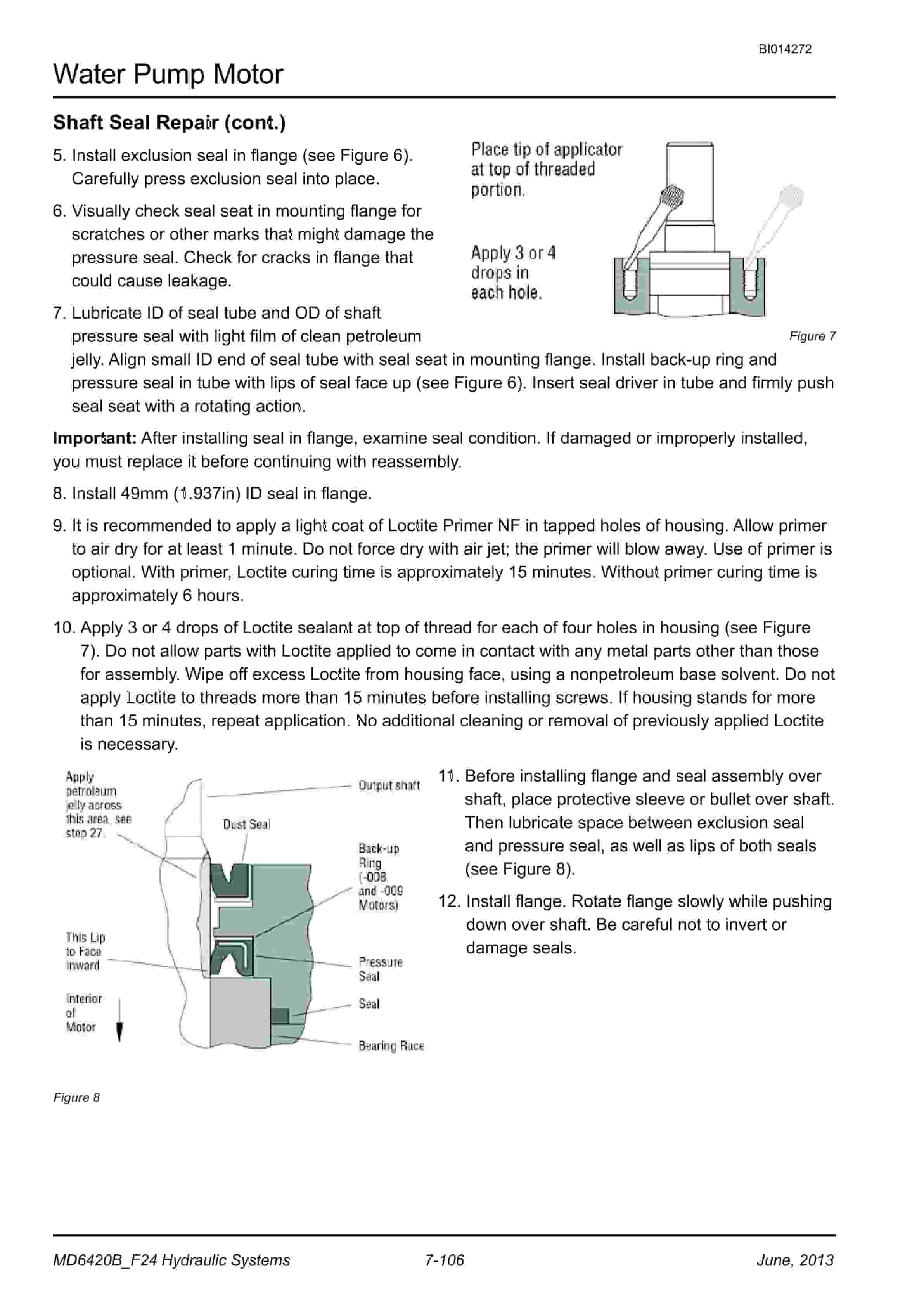 Caterpillar MD6420B Rotary Blasthole Drill Service Manual BI014272 2 Caterpillar MD6420B Rotary Blasthole Drill Service Manual BI014272 - Image 2