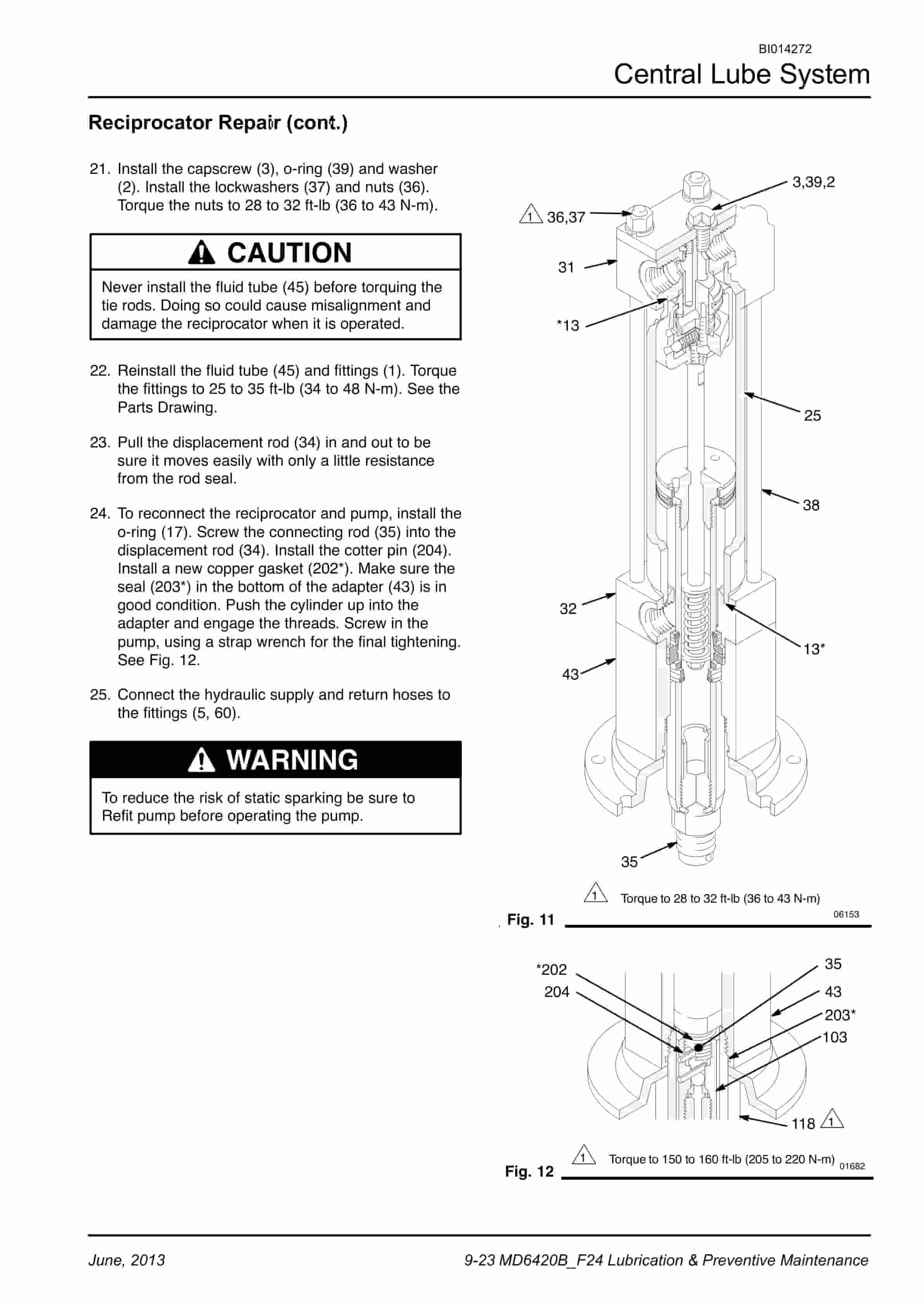 Caterpillar MD6420B Rotary Blasthole Drill Service Manual BI014272 3 Caterpillar MD6420B Rotary Blasthole Drill Service Manual BI014272 - Image 3