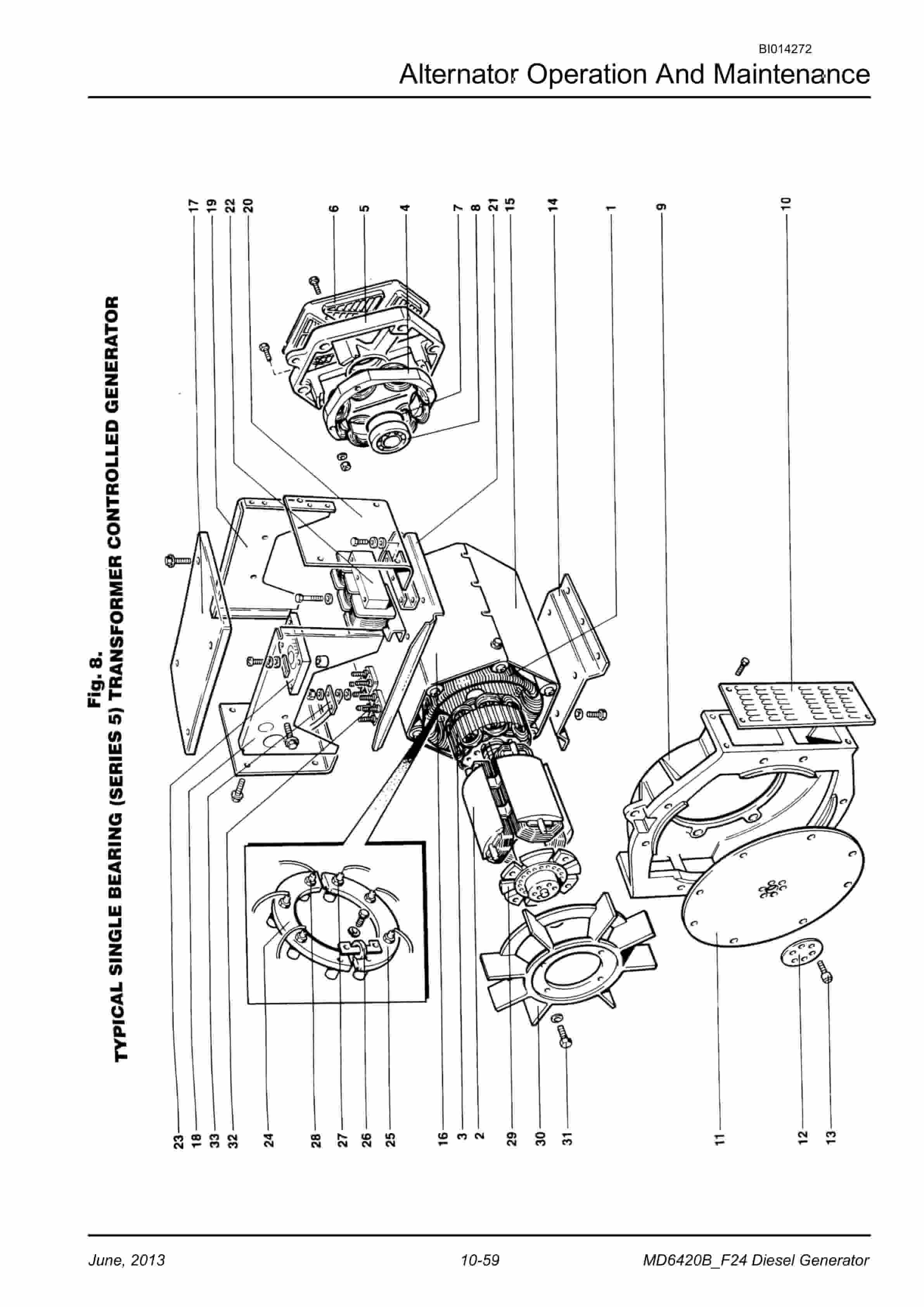 Caterpillar MD6420B Rotary Blasthole Drill Service Manual BI014272 5 Caterpillar MD6420B Rotary Blasthole Drill Service Manual BI014272 - Image 5
