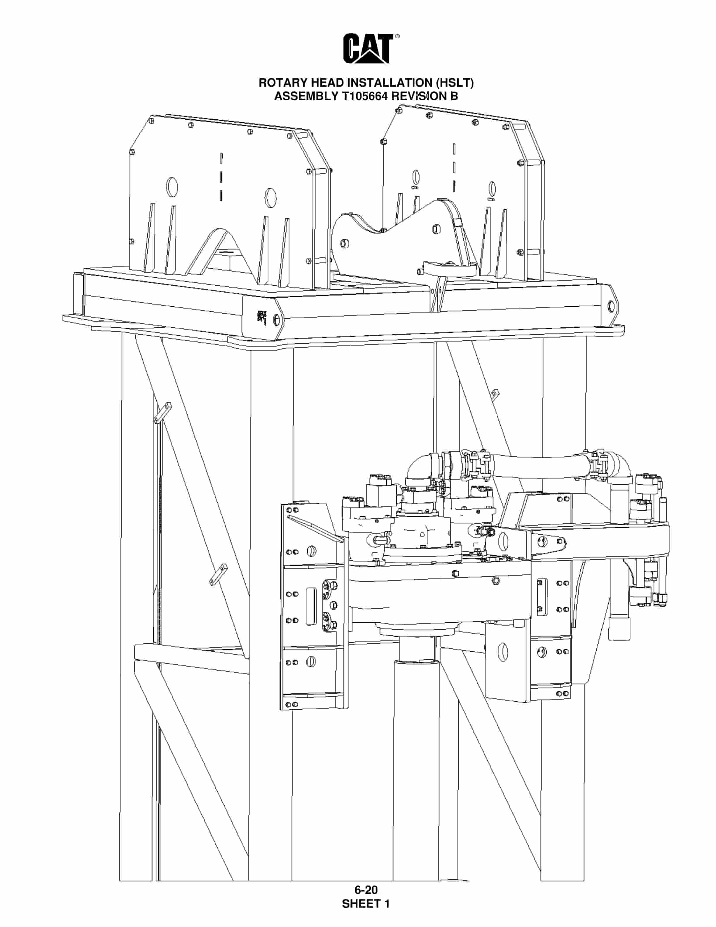 Caterpillar MD6540 Rotary Blasthole Drill Parts Manual BI012751 3 Caterpillar MD6540 Rotary Blasthole Drill Parts Manual BI012751 - Image 3