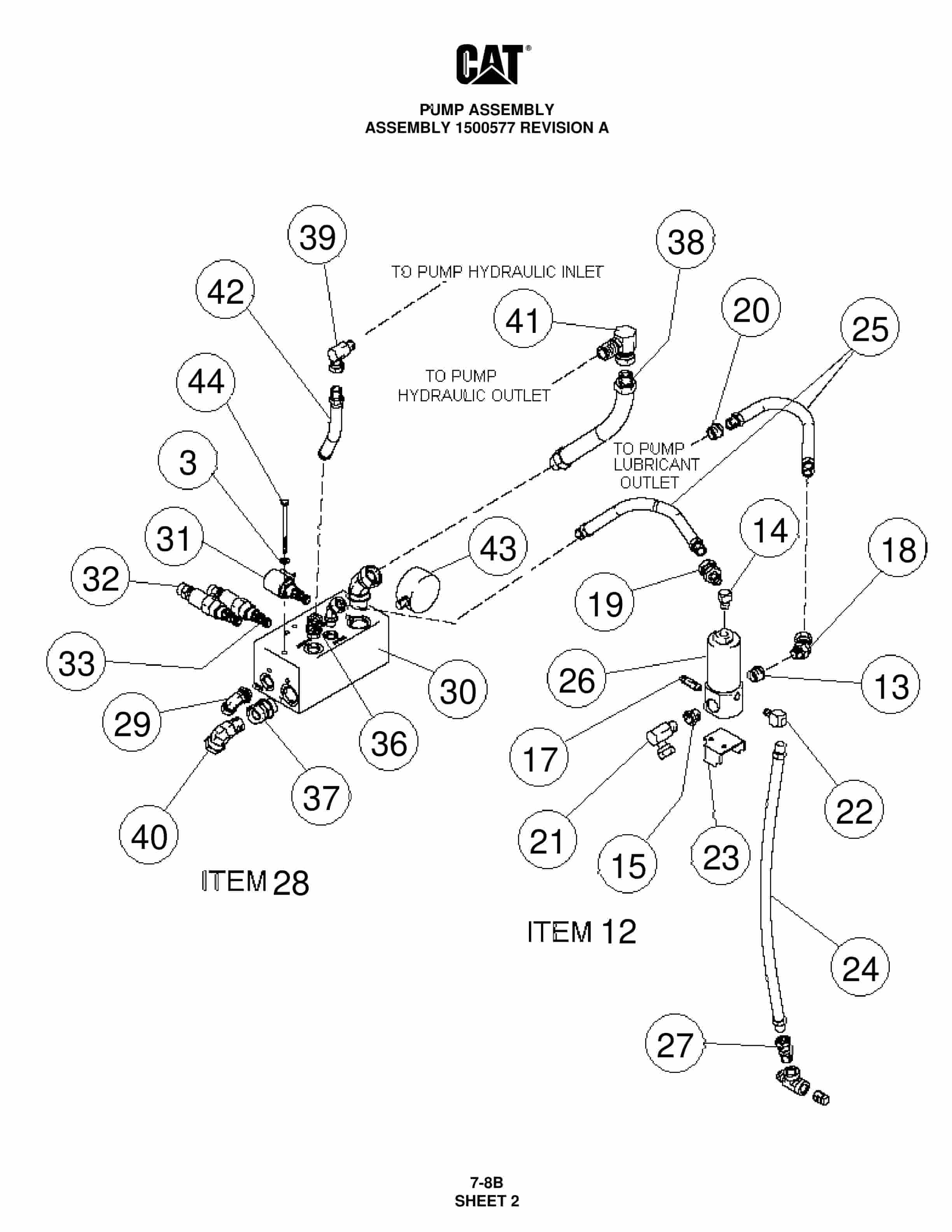 Caterpillar MD6540 Rotary Blasthole Drill Parts Manual BI012751 4 Caterpillar MD6540 Rotary Blasthole Drill Parts Manual BI012751 - Image 4