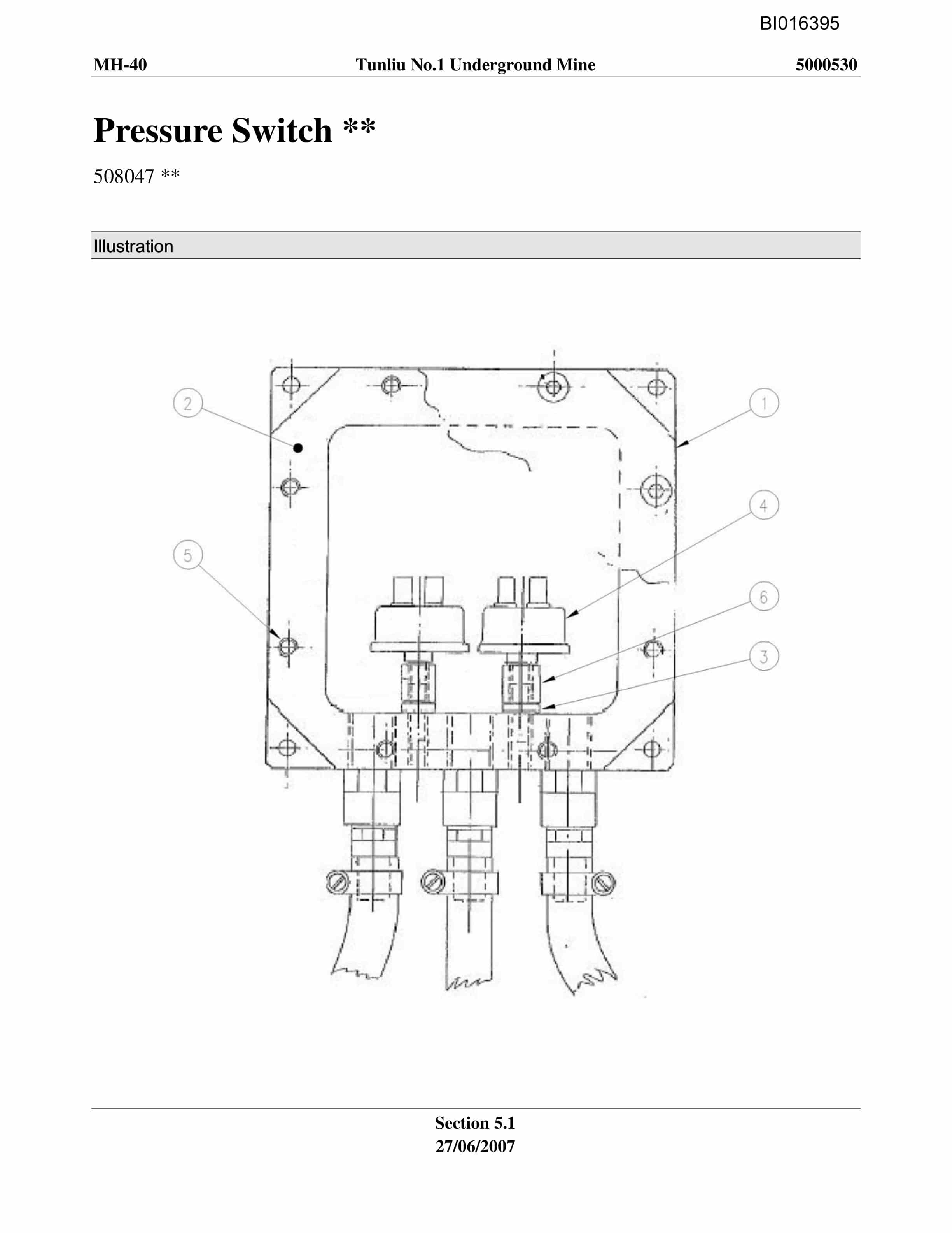 Caterpillar MH-40 Parts Manual BI016395-4