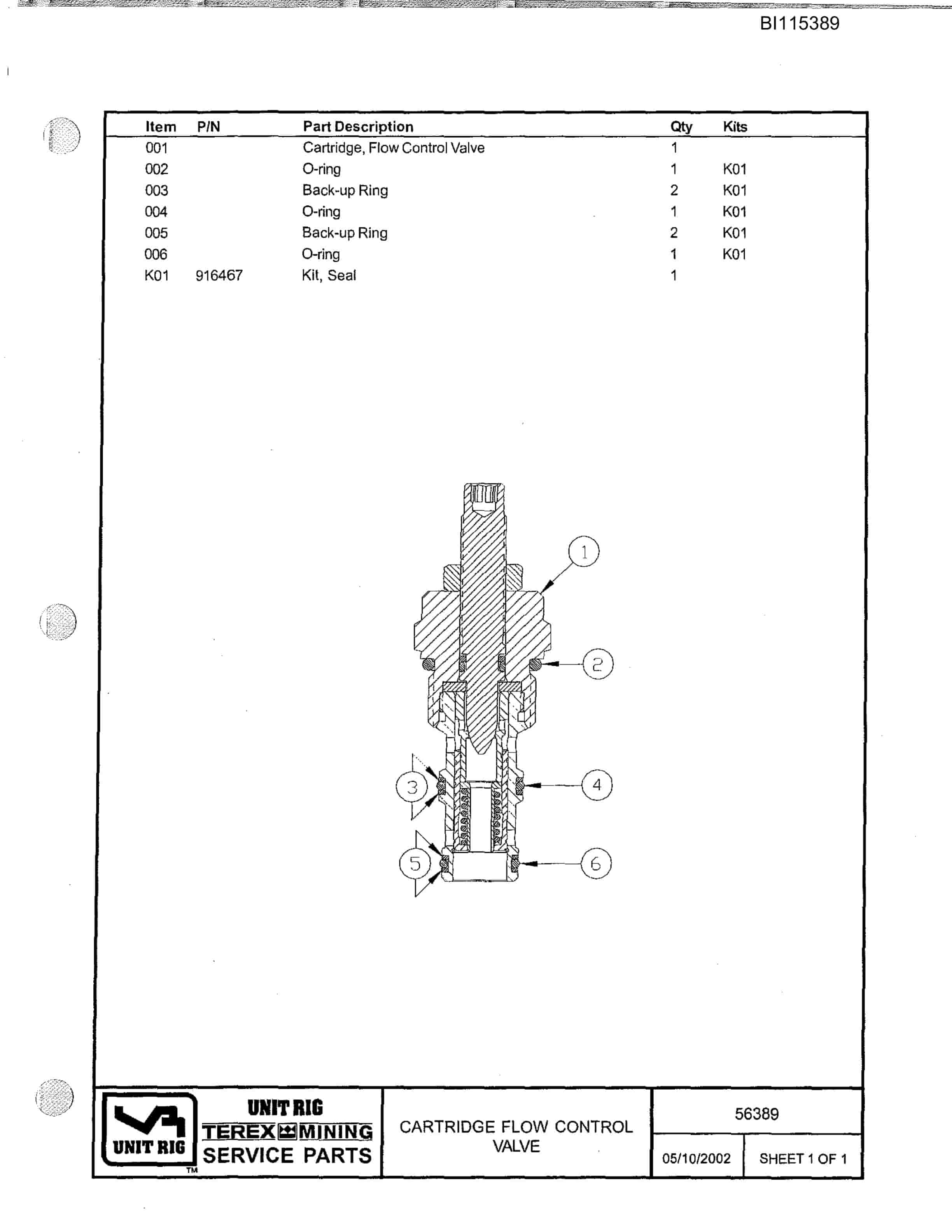 Caterpillar MT-4400AC Parts Manual BI115389-4