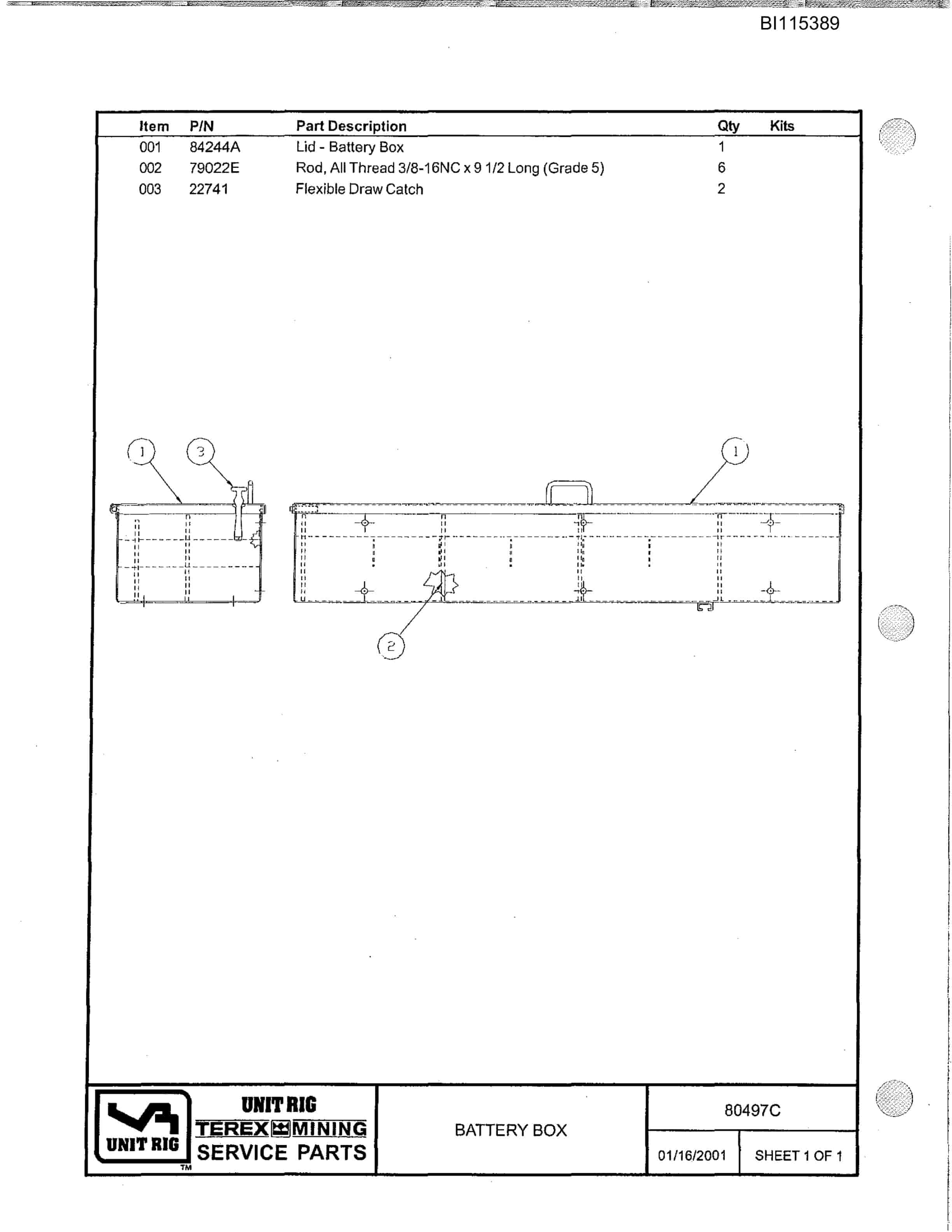 Caterpillar MT-4400AC Parts Manual BI115389-5
