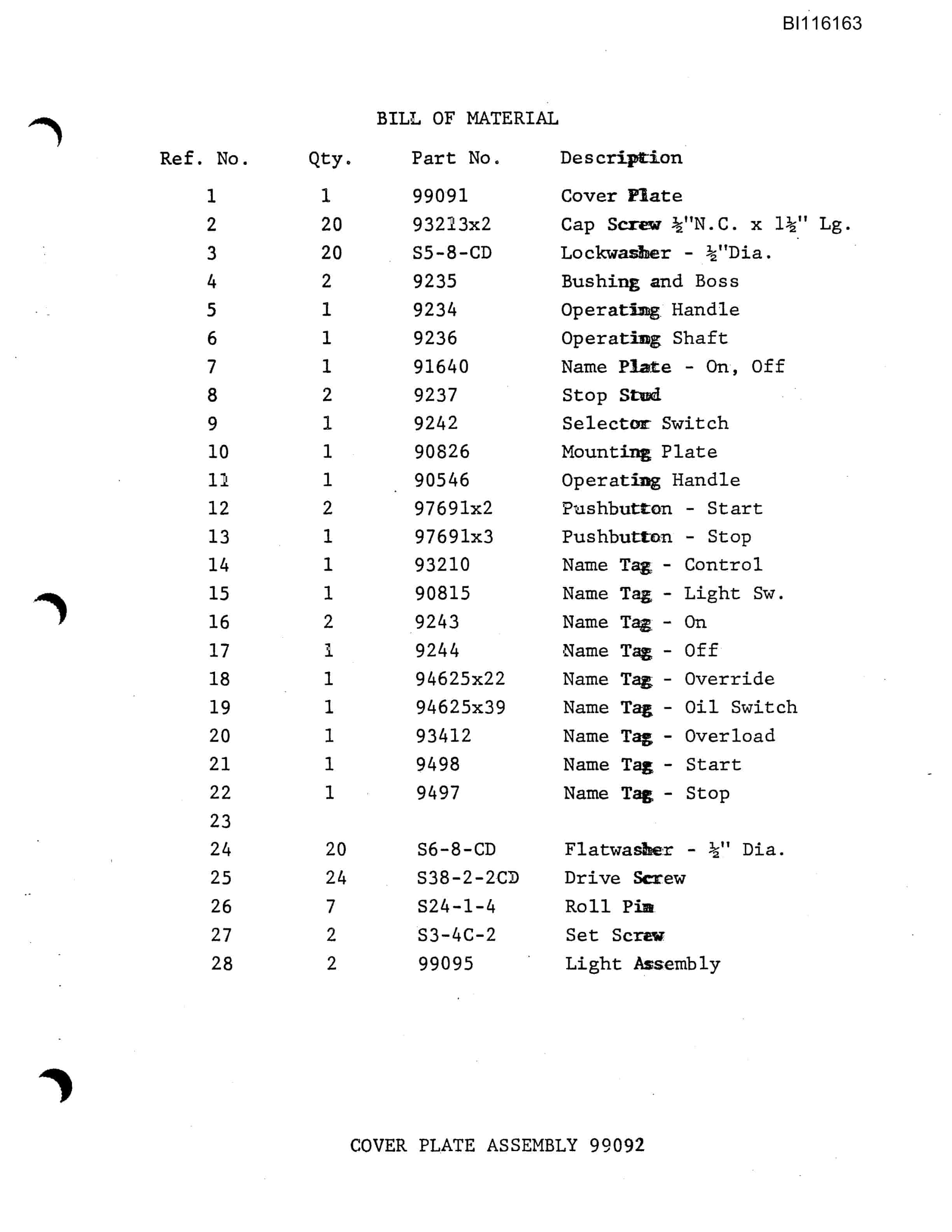 Caterpillar MUTT 40 Parts Manual BI116163-2