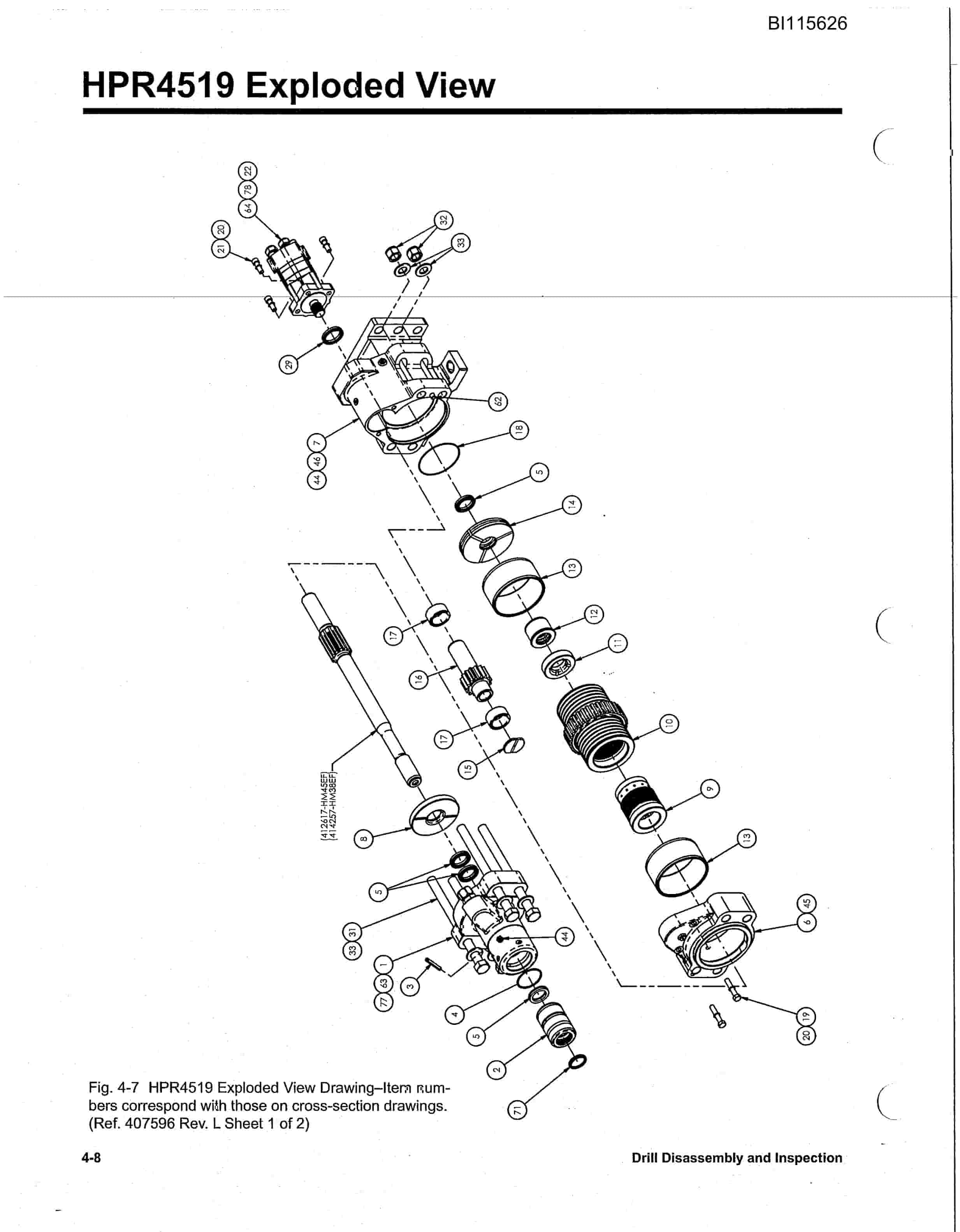 Caterpillar R30C Hydraulic Track Drill Technical Manual BI115626-5