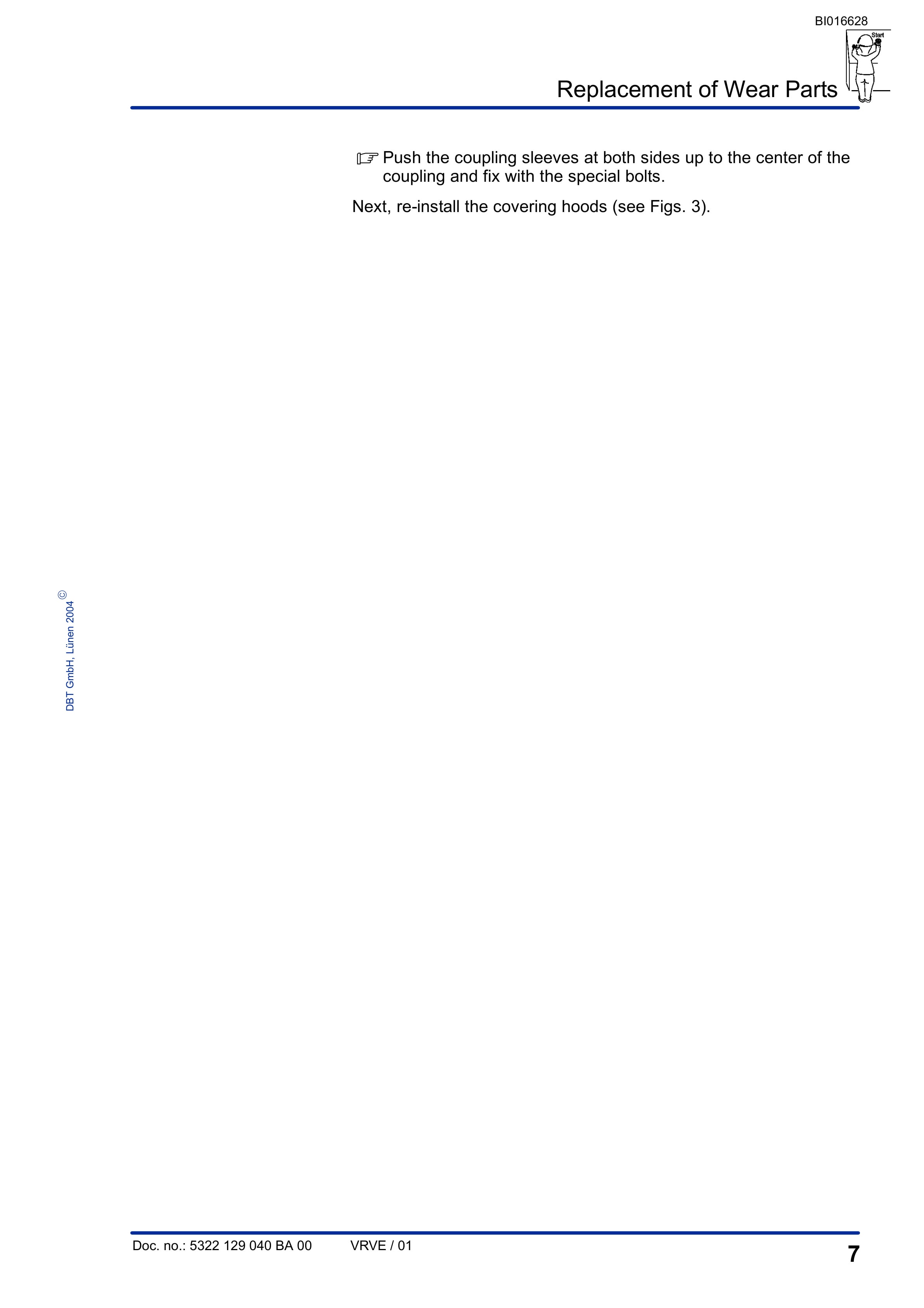 Caterpillar Replacement Of Wear Parts MRKR-65 Operation And Maintenance Manual BI016628-3
