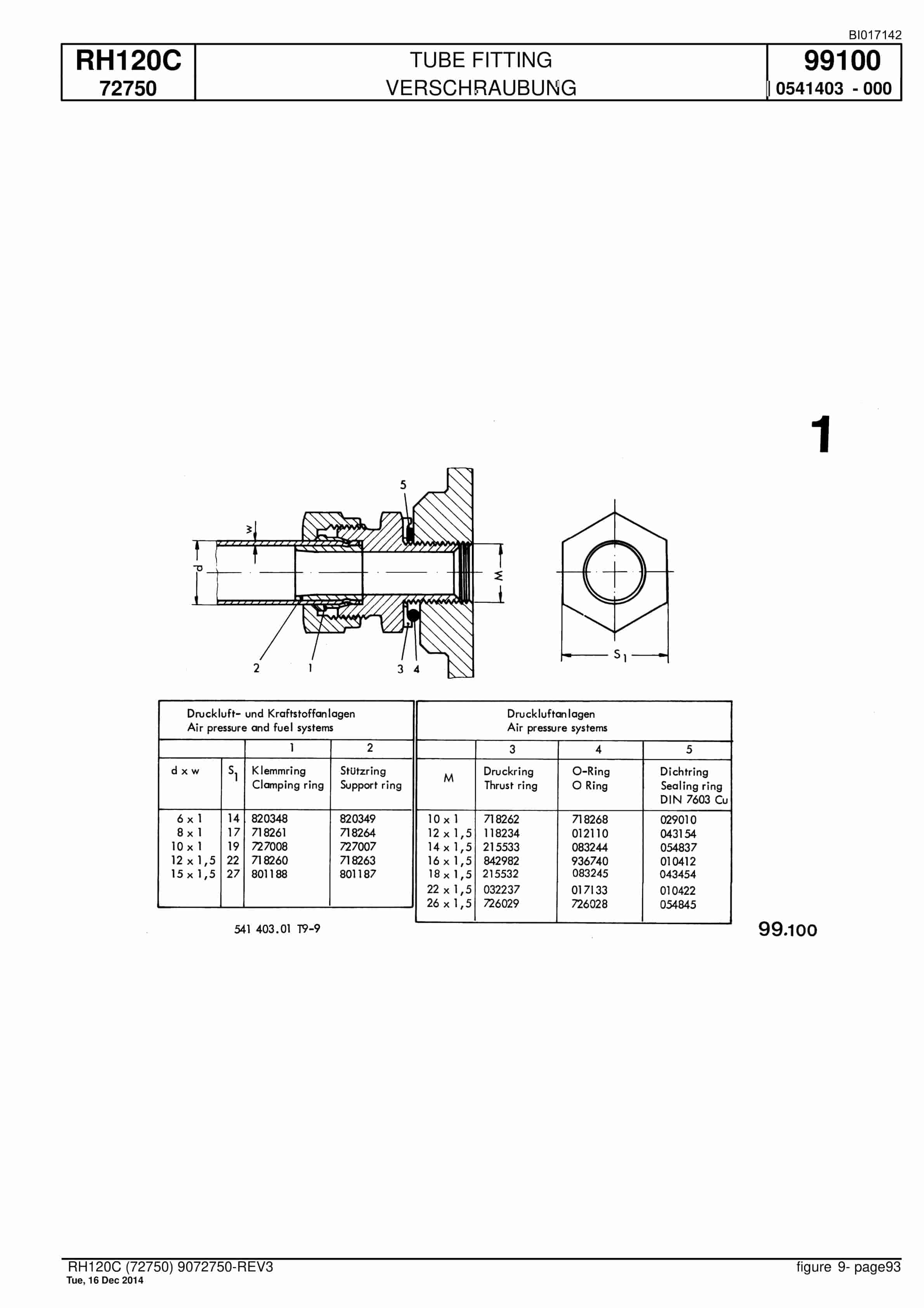 Caterpillar RH120C FS Hydraulic Shovel Spare Parts Manual BI017142-4