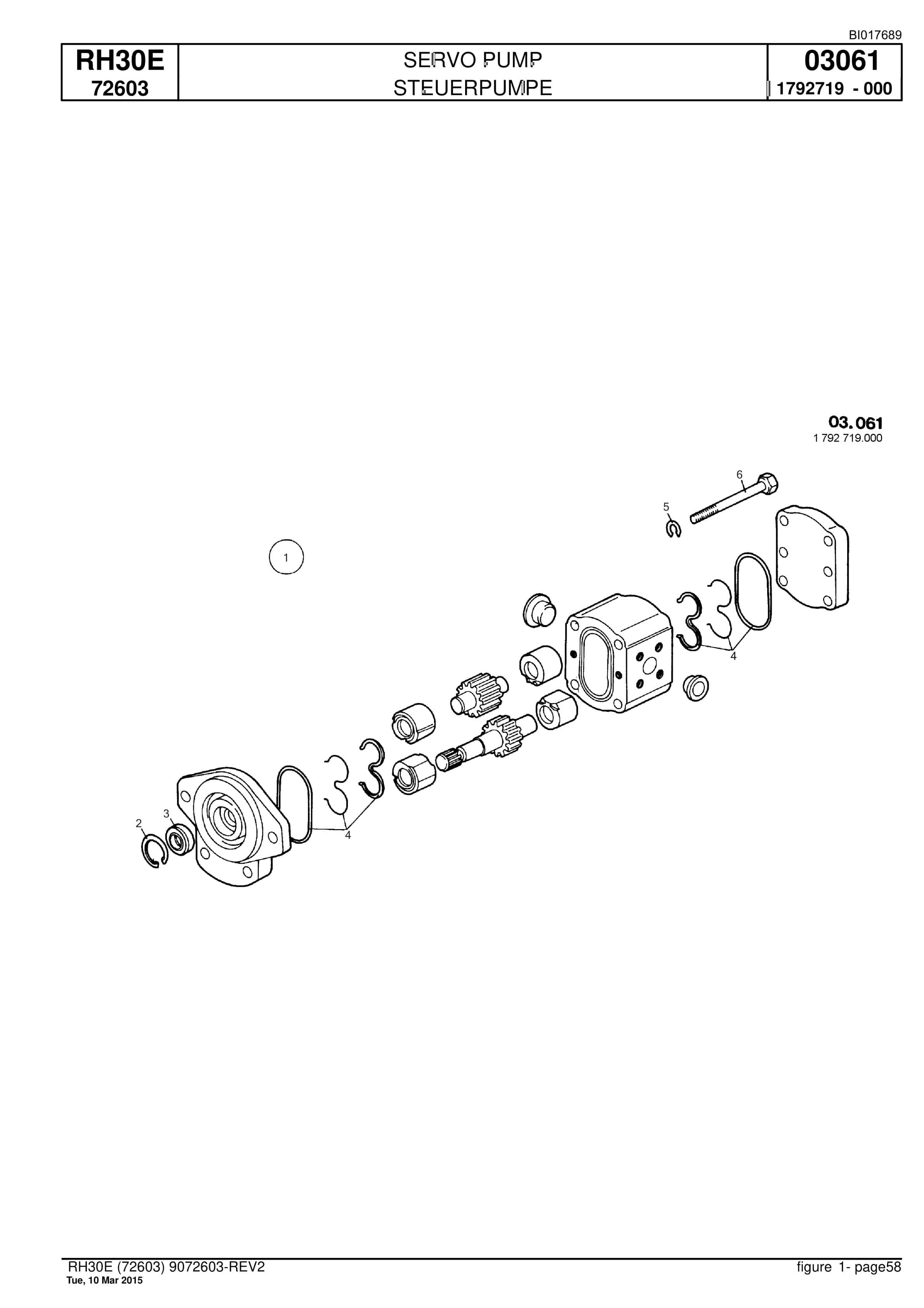 Caterpillar RH30E Hydraulic Shovel Spare Parts Manual BI017689-2
