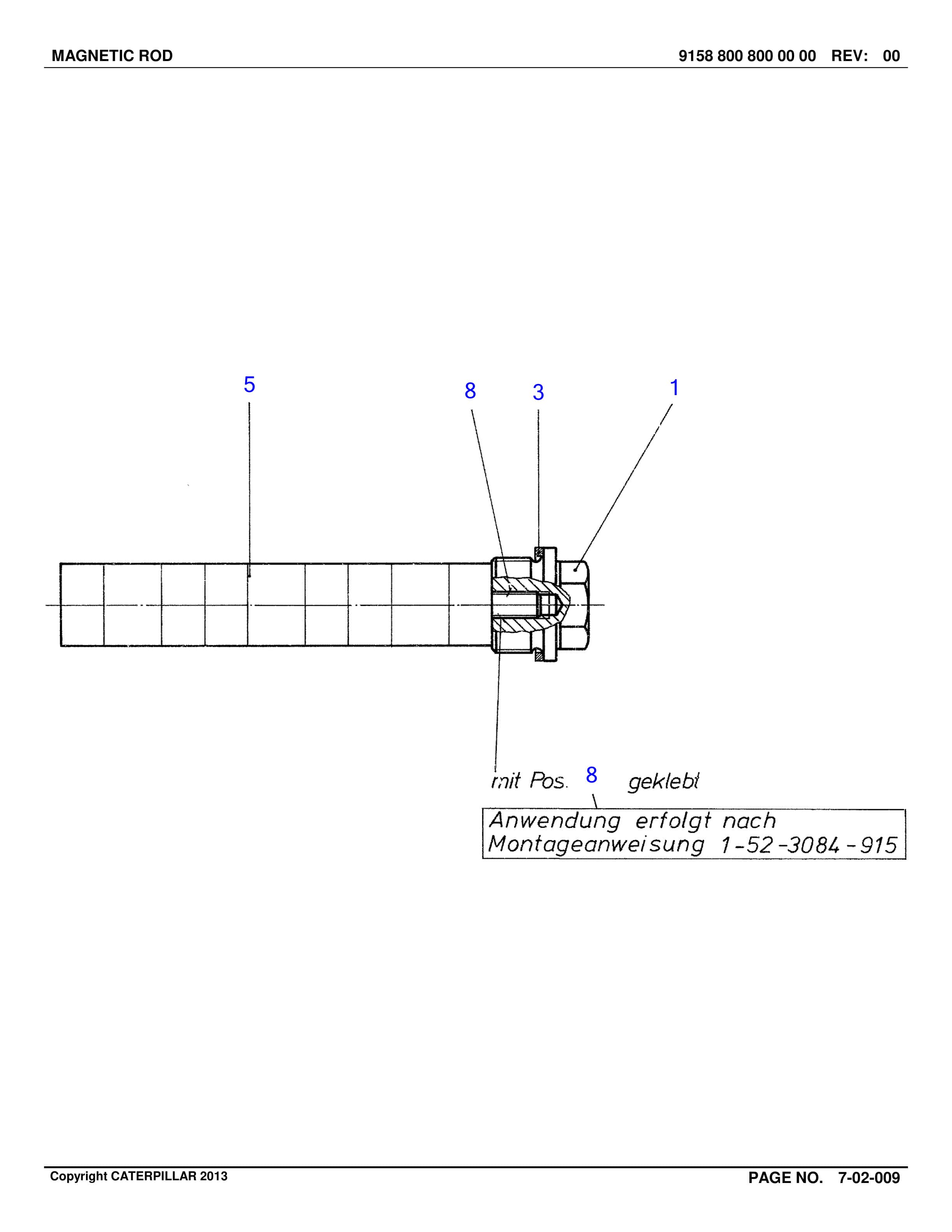 Caterpillar SB0916 Crusher Longwall System Parts Catalog BI019967-4