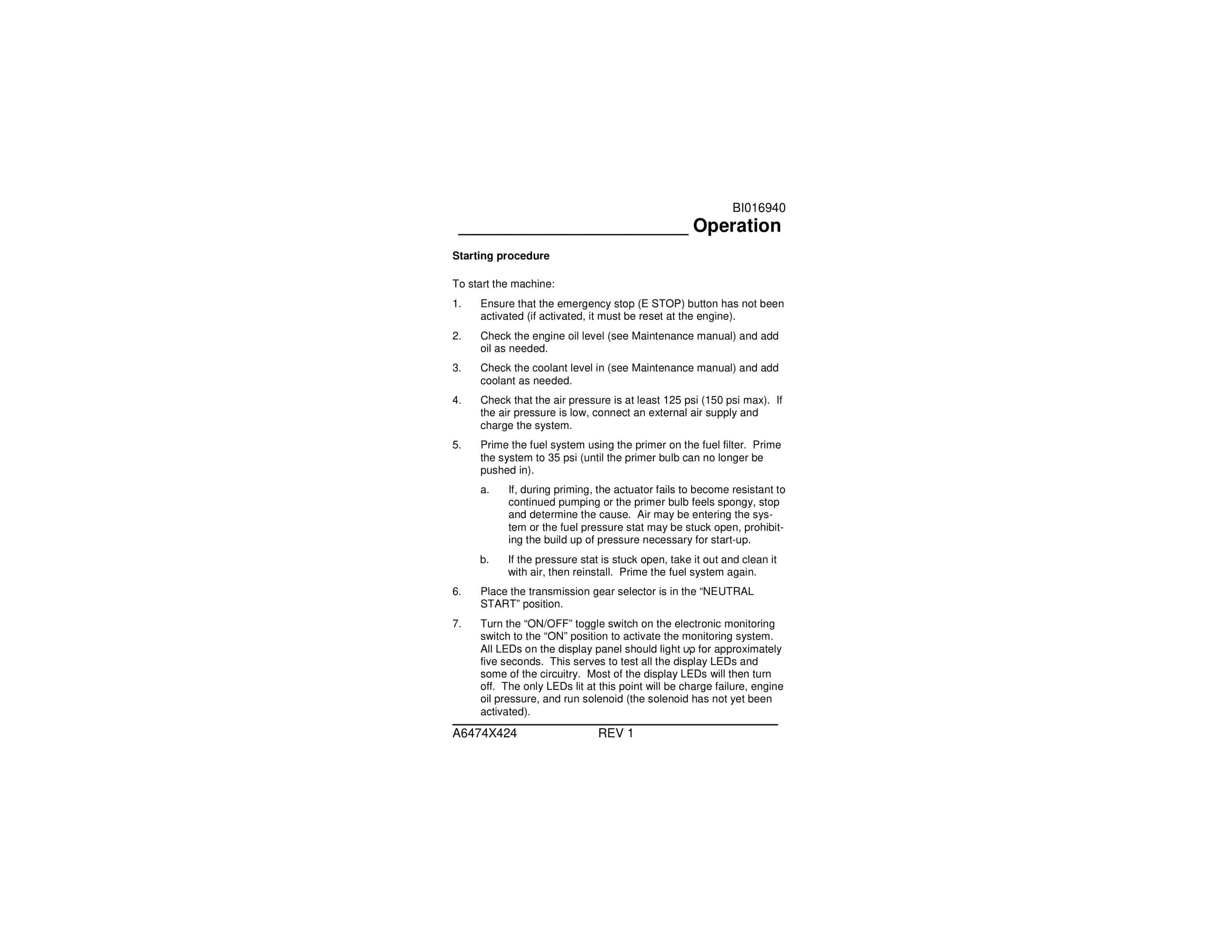 Caterpillar SEMS 2 Electronic Monitoring System Pocket Guide BI016940-3