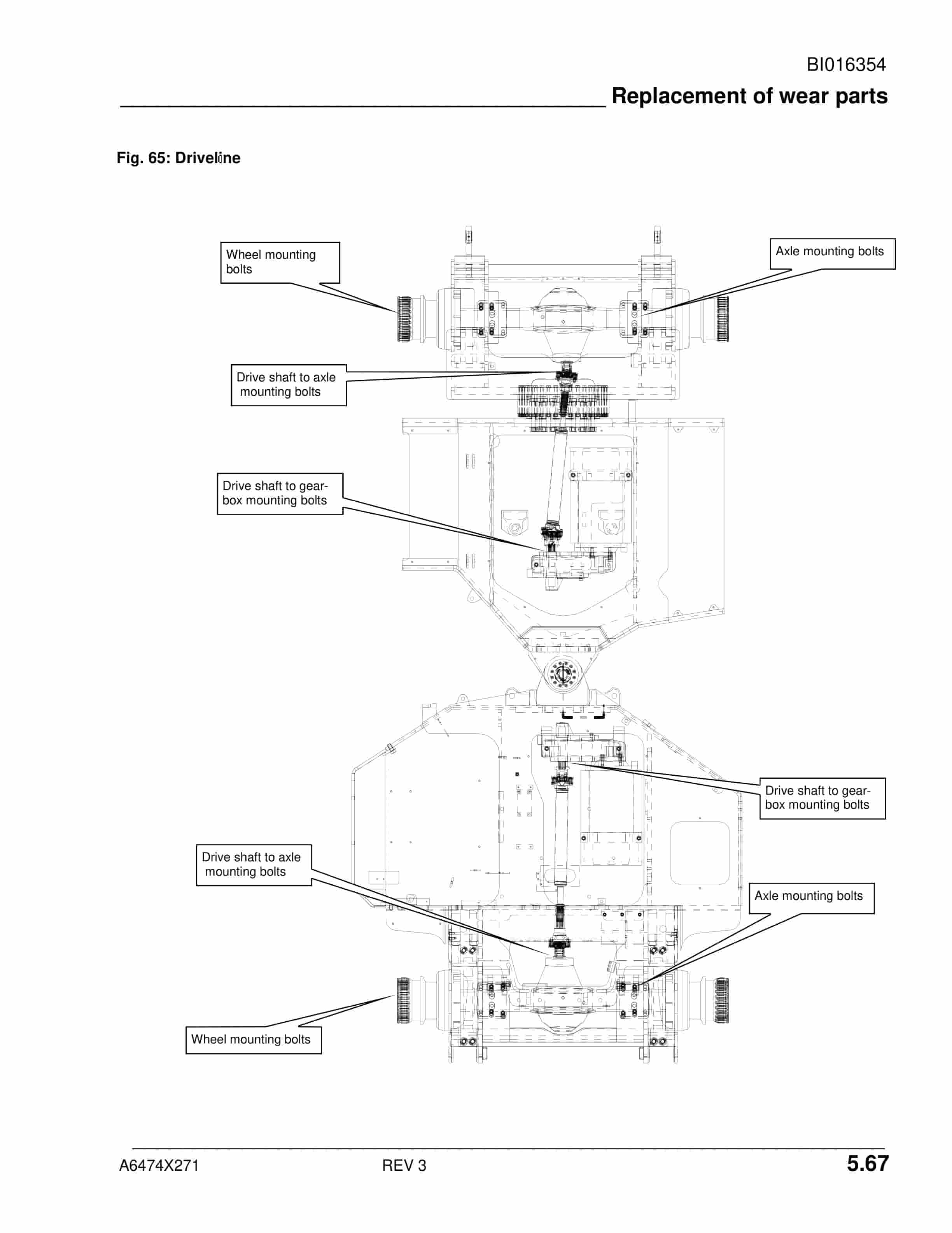 Caterpillar SH620 Roof Support Carrier Operation And Maintenance Manual BI016354-3