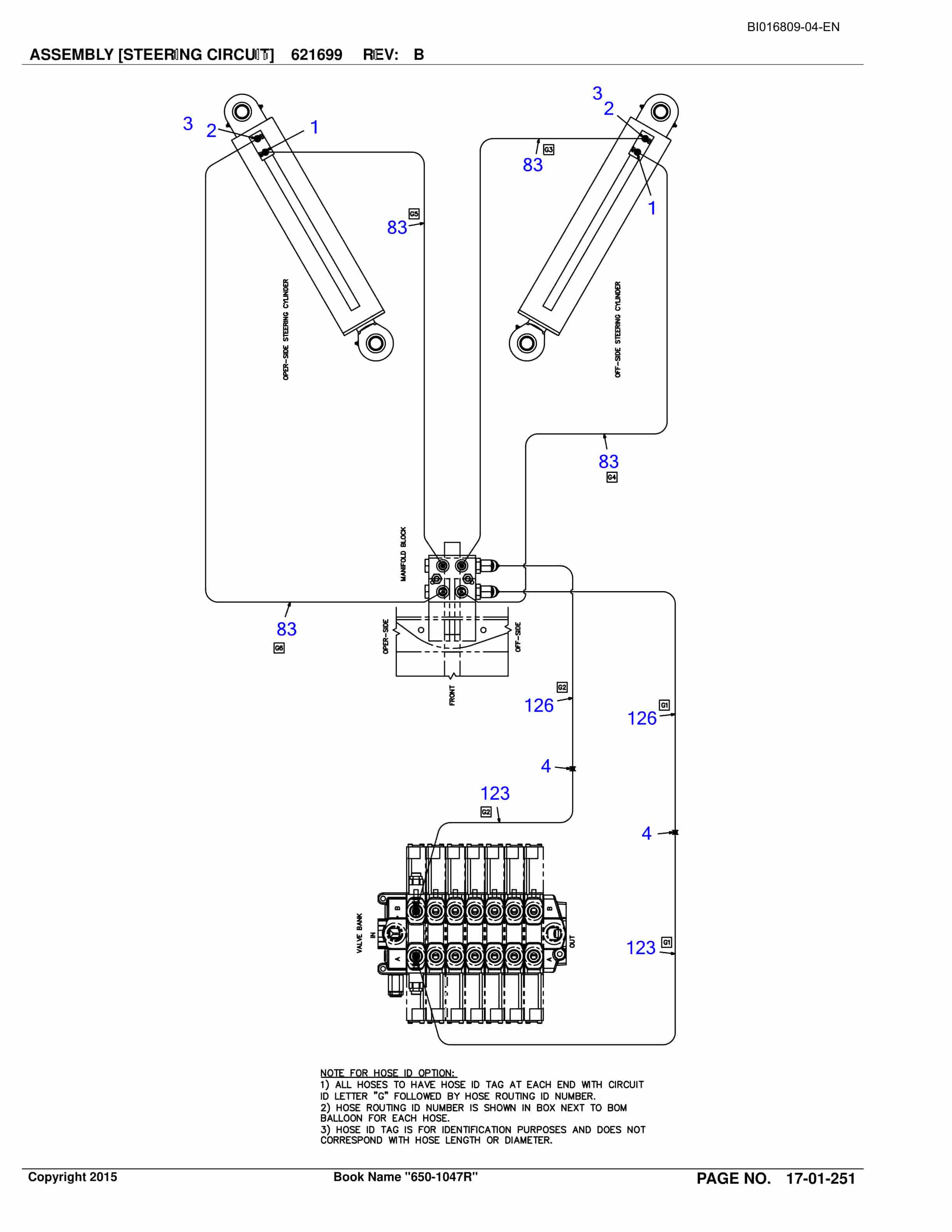 Caterpillar SH650 Roof Support Carrier Parts And Service Manual BI016809-04-EN-5
