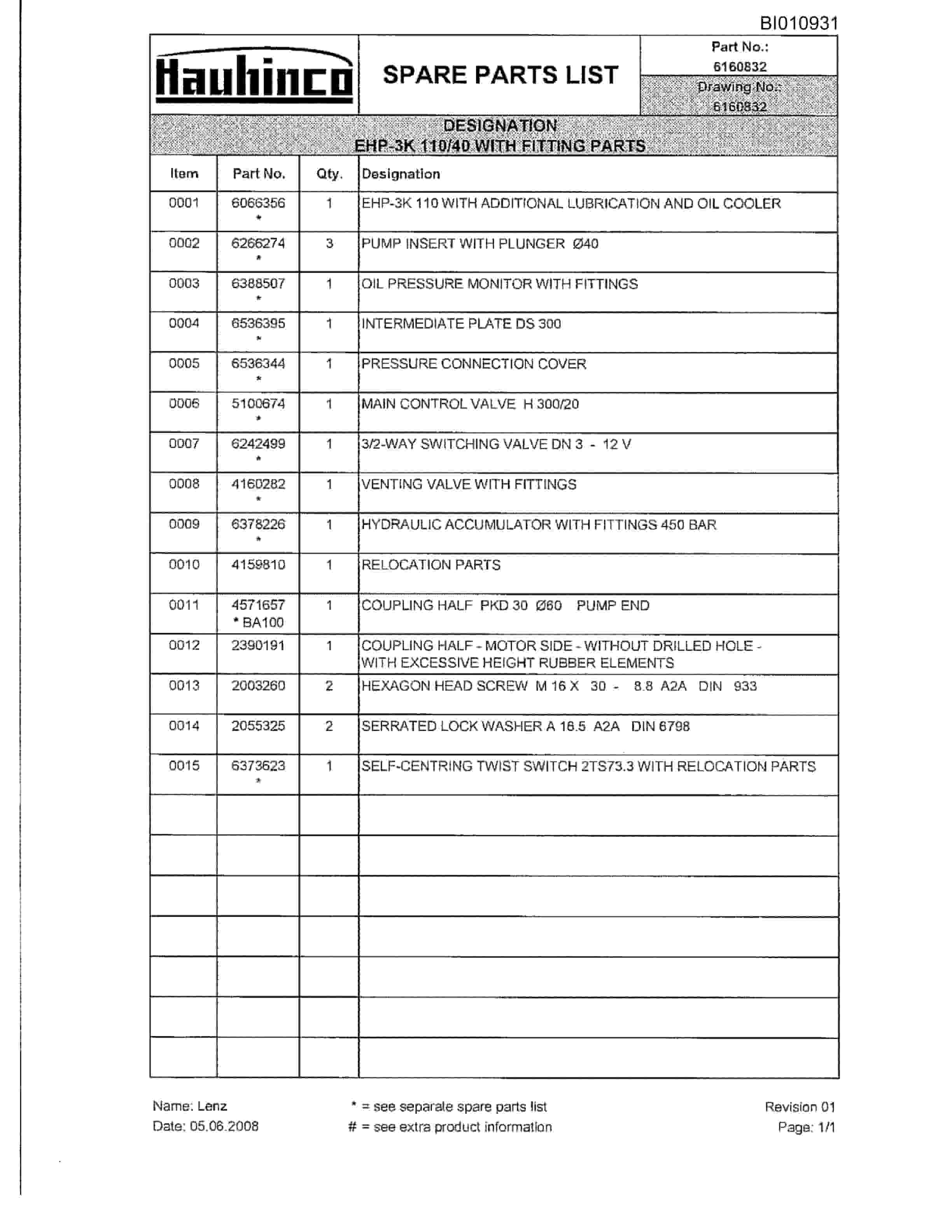 Caterpillar Shields Integra Coal 2008 Parts Manual BI010931-4