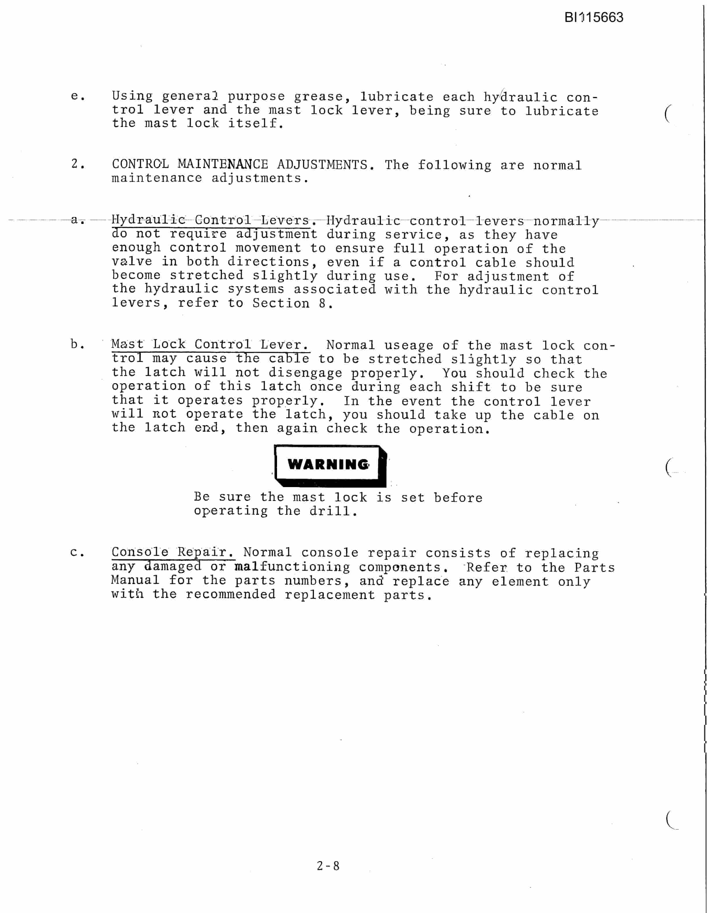 Caterpillar SK-25, SK-40 Technical Manual BI115663-2