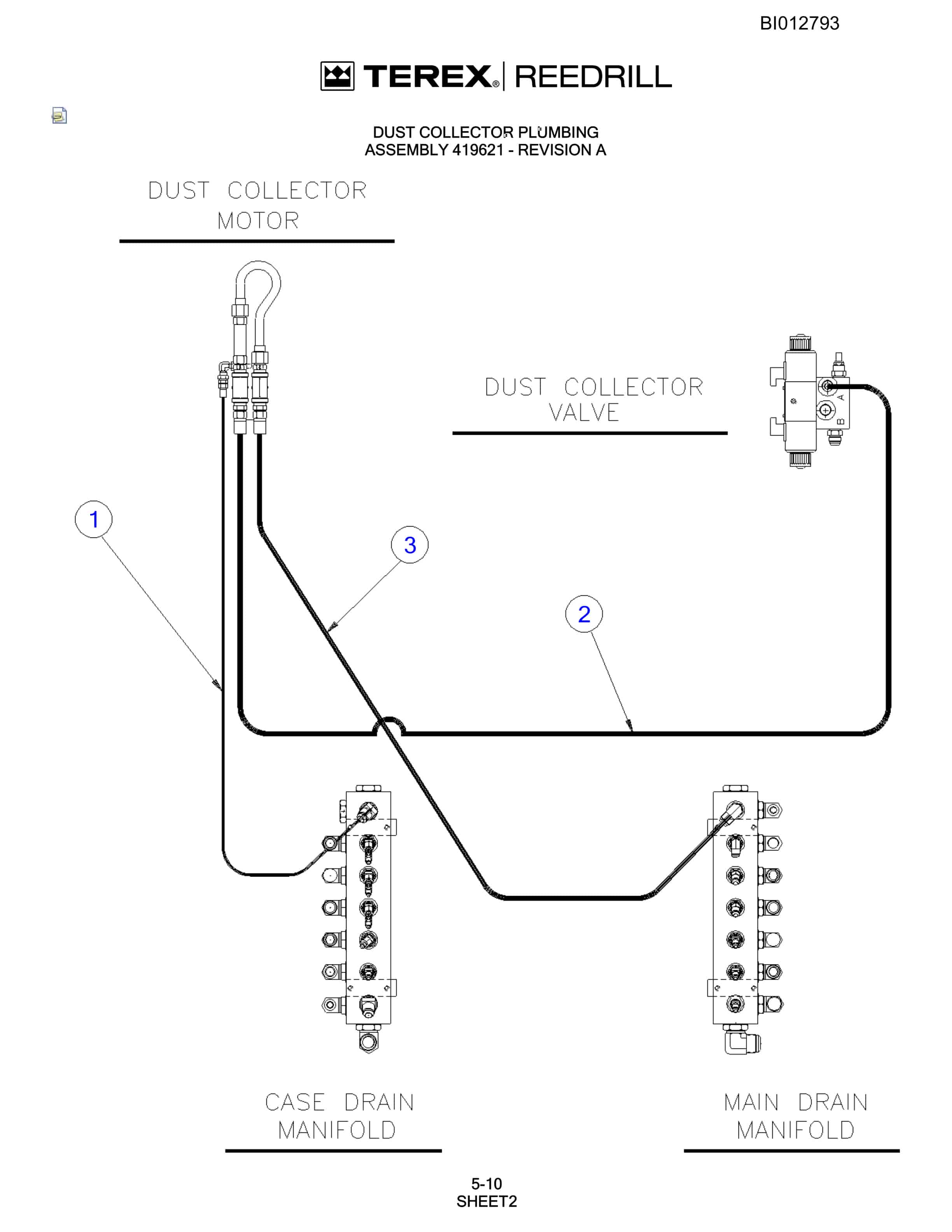 Caterpillar SKF Infinity Blasthole Drill Parts Manual BI012793-2