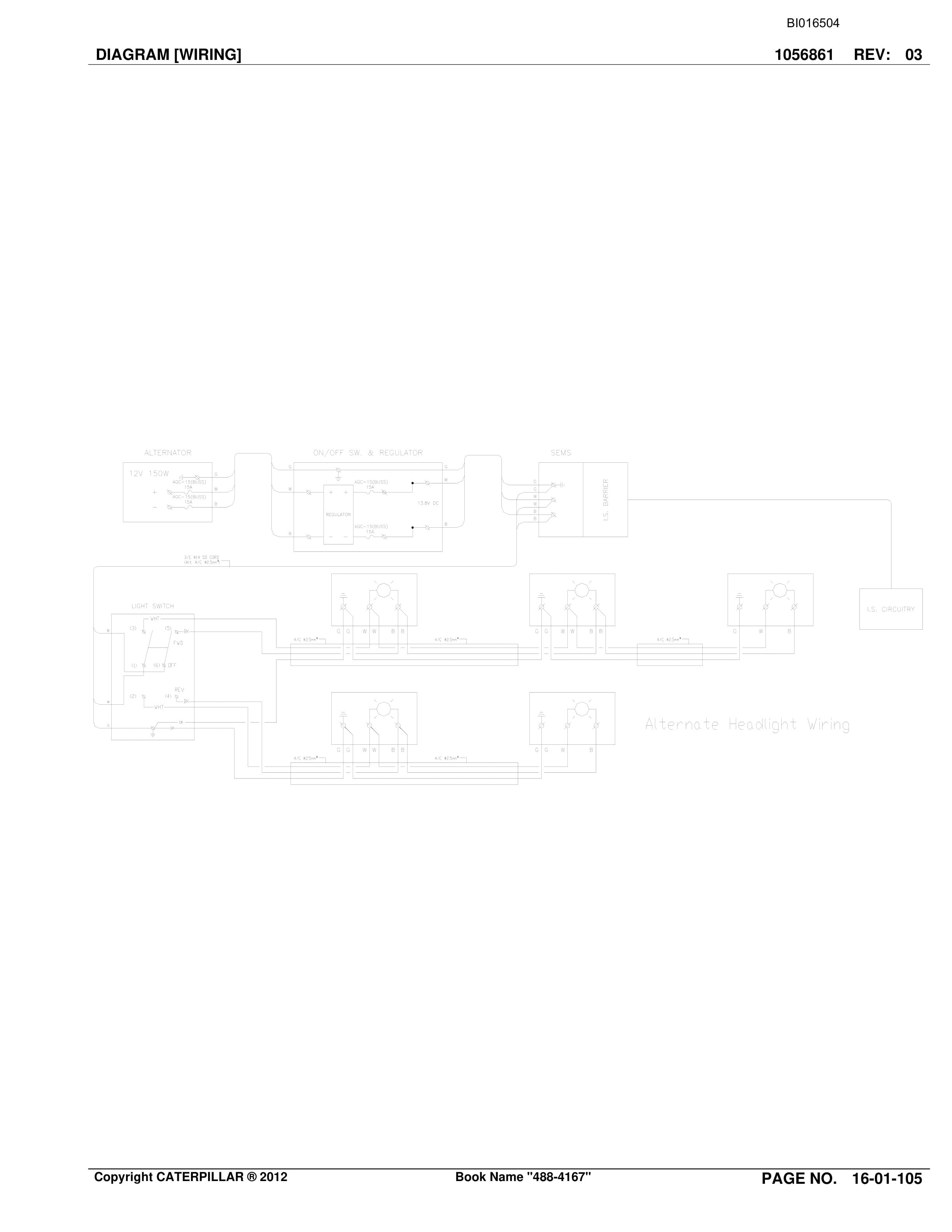 Caterpillar SU488 D Scoop Parts Manual BI016504-2