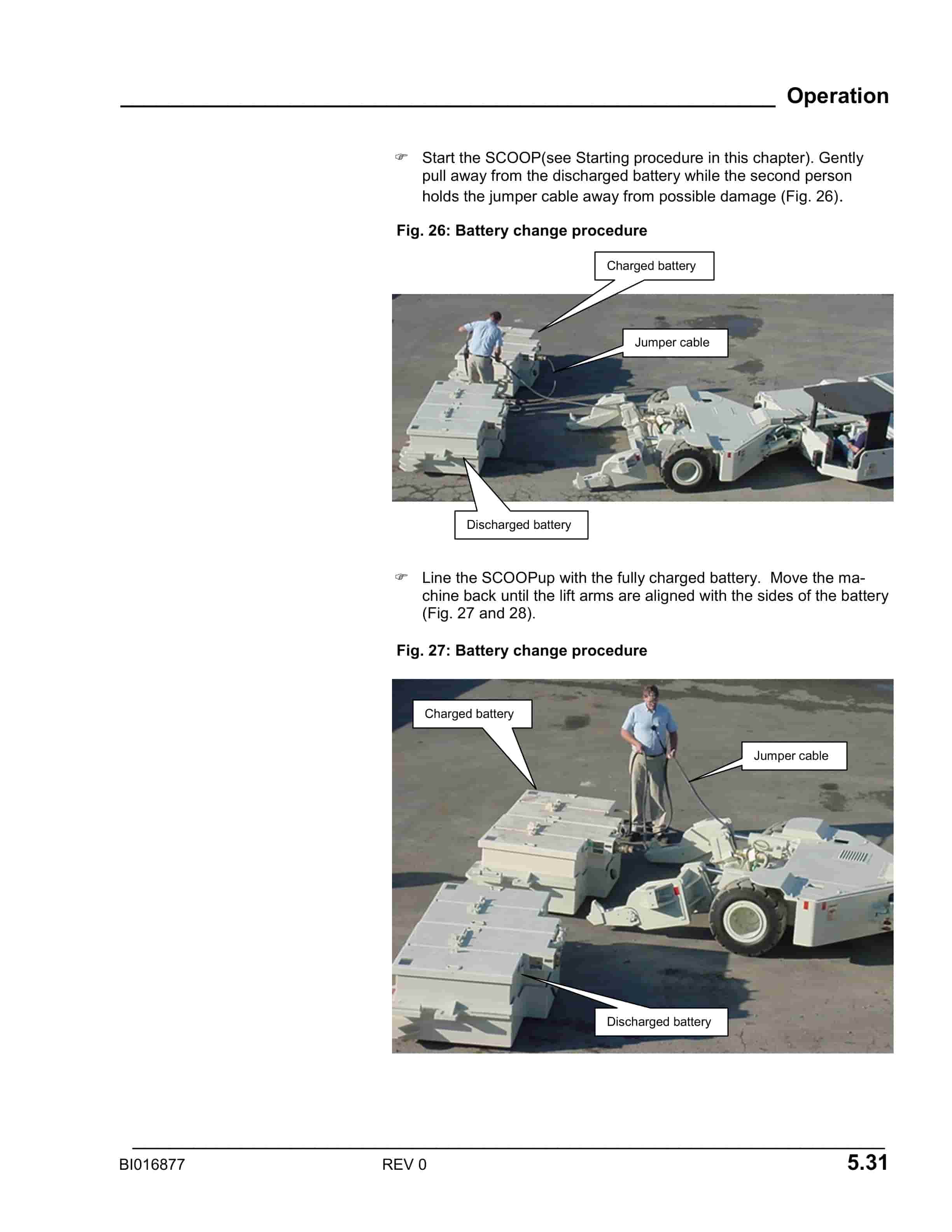 Caterpillar SU488 DM Scoop Operation And Maintenance Manual BI016877-2