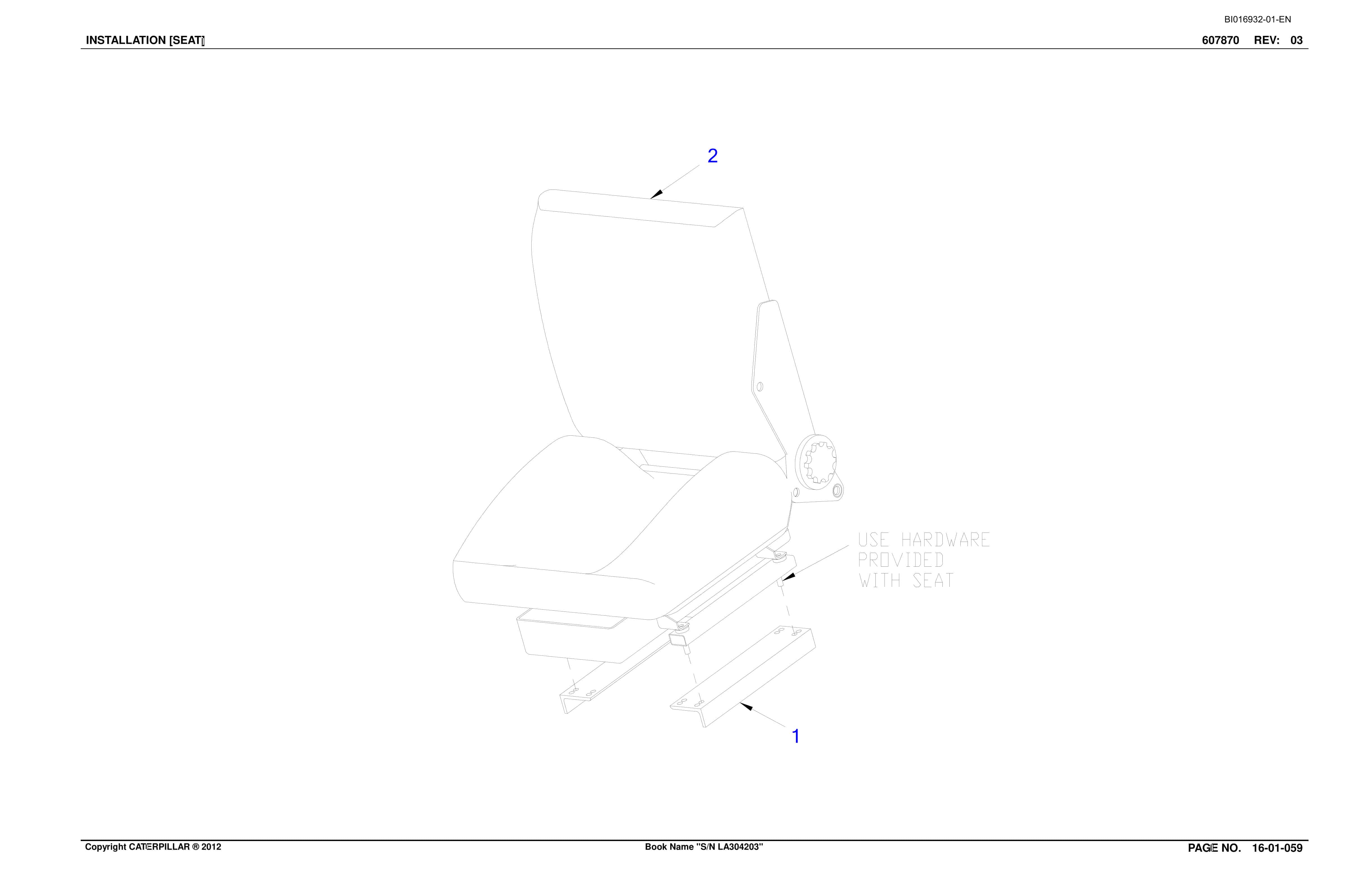 Caterpillar SU488 DN Scoop Parts And Service Manual BI016932-01-EN 2 Caterpillar SU488 DN Scoop Parts And Service Manual BI016932-01-EN - Image 2