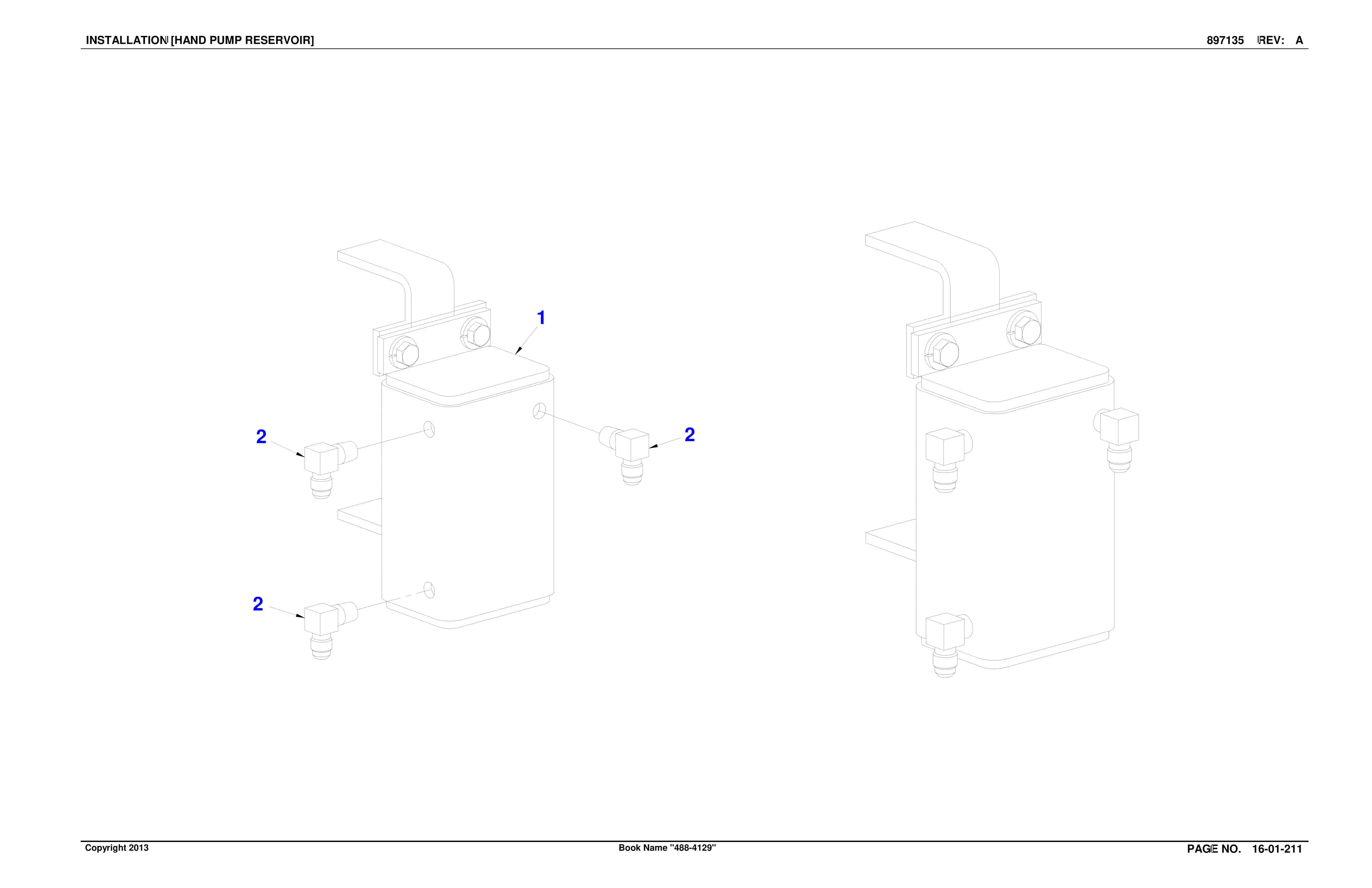 Caterpillar SU488 DN Scoop Parts Manual BI016845-3
