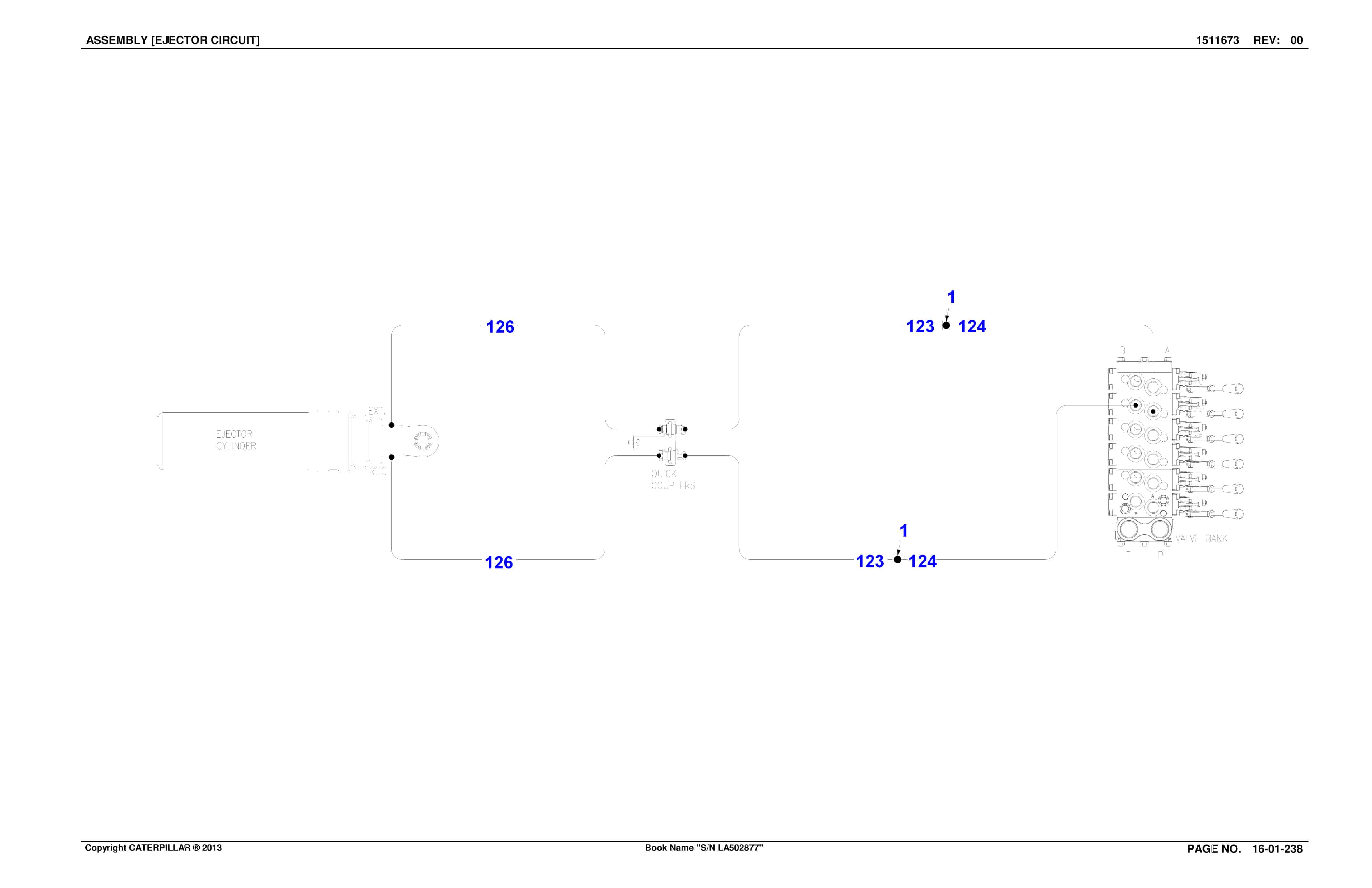 Caterpillar SU488 L Scoop Parts Manual BI016547-5