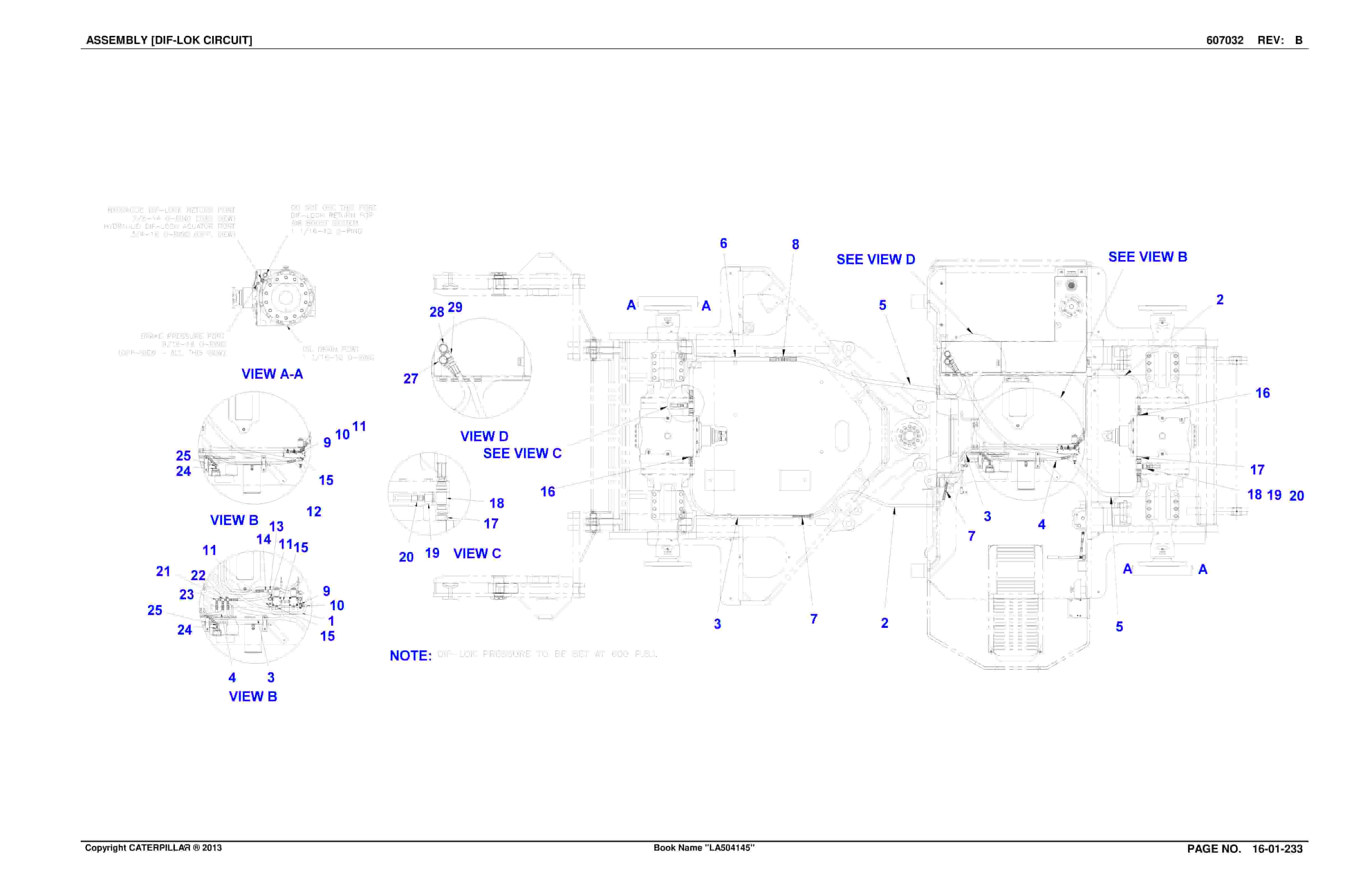 Caterpillar SU488 L Scoop Parts Manual BI016557-5