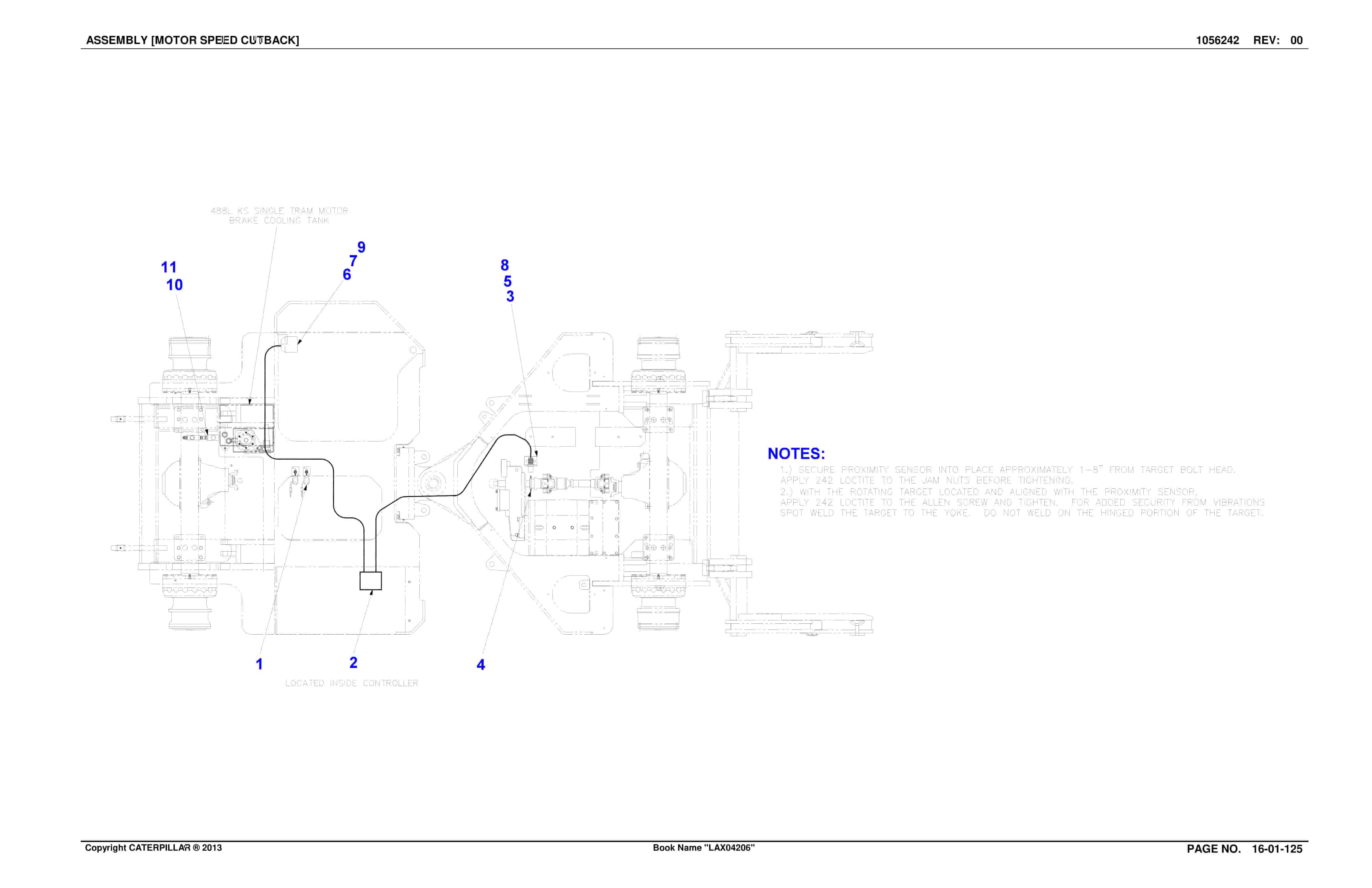 Caterpillar SU488 Scoop Parts Manual BI016996-2