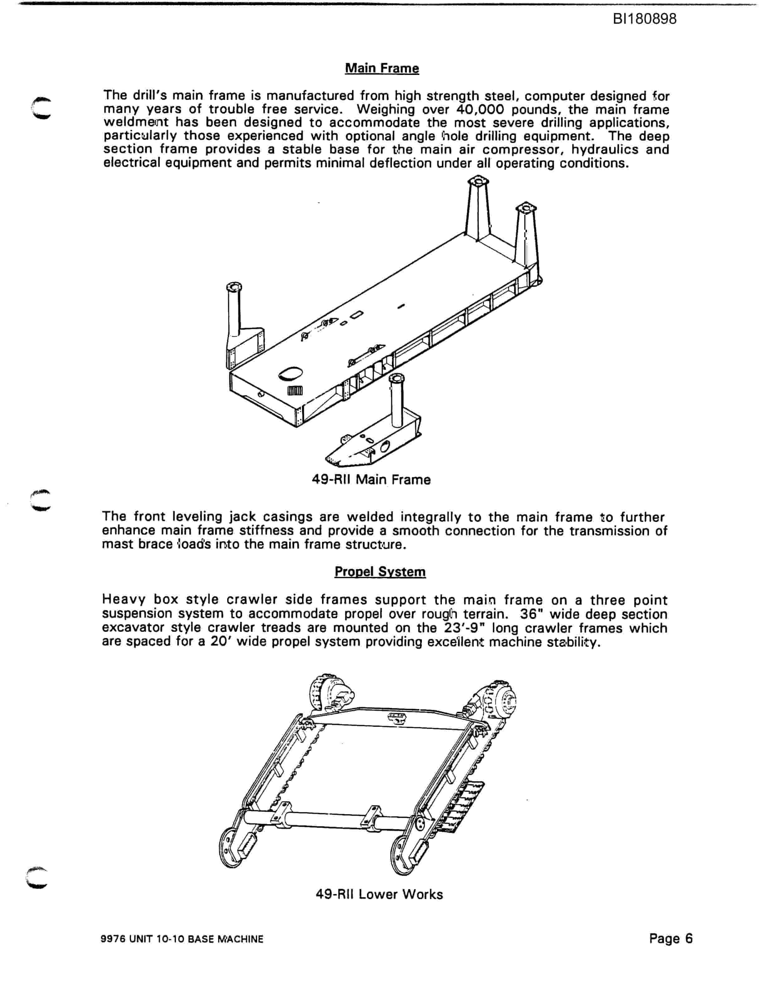 Caterpillar Walking Dragline Technical Manual BI180898-4