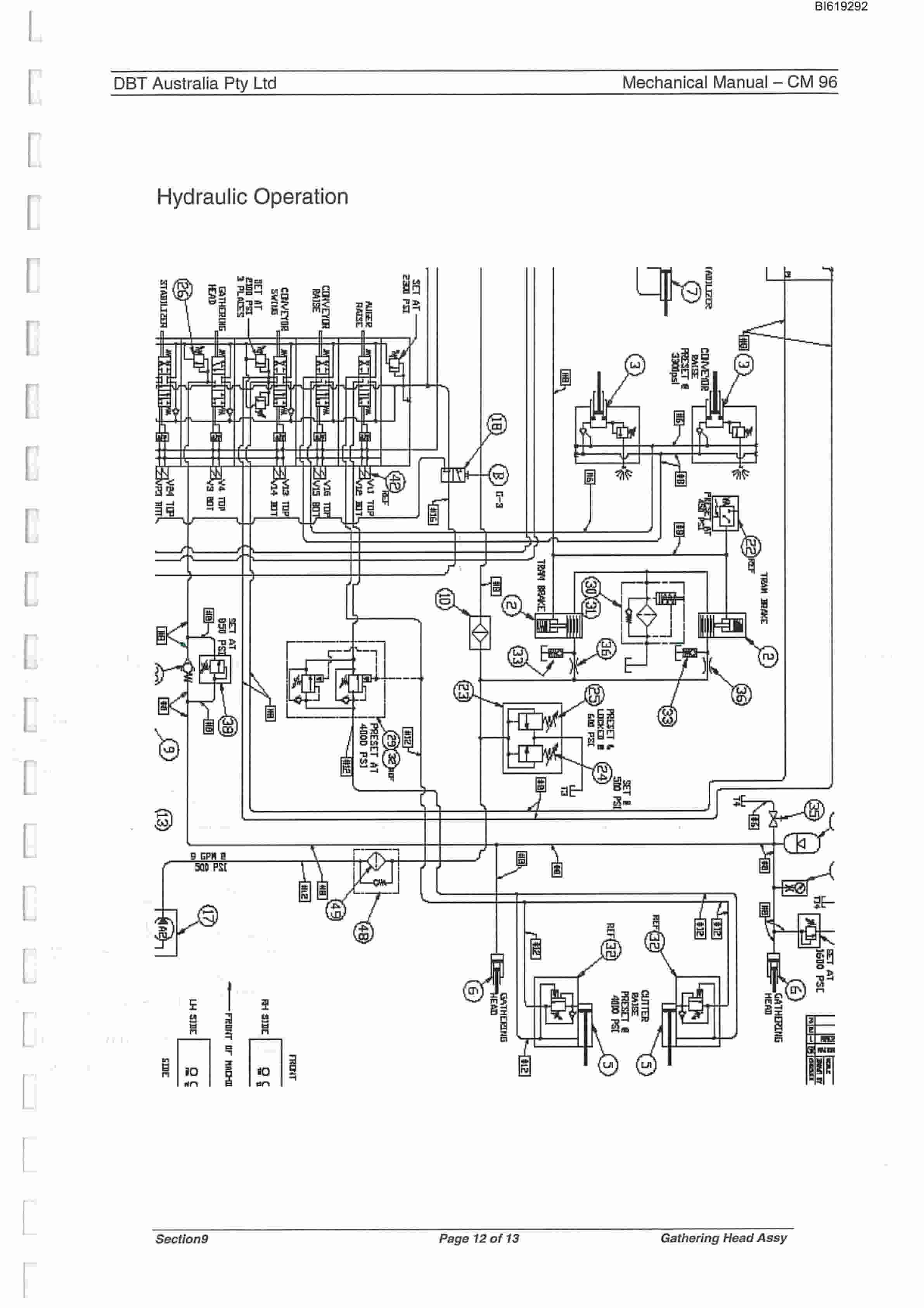 Bucyrus 1038 Continuous Miner Technical Manual BI619292-2