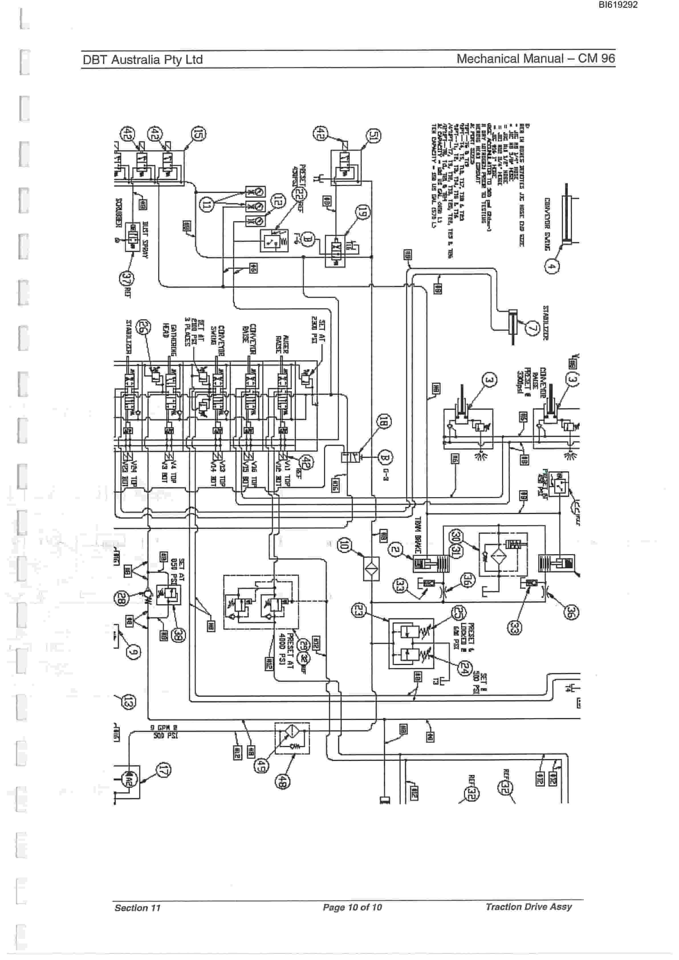 Bucyrus 1038 Continuous Miner Technical Manual BI619292-3