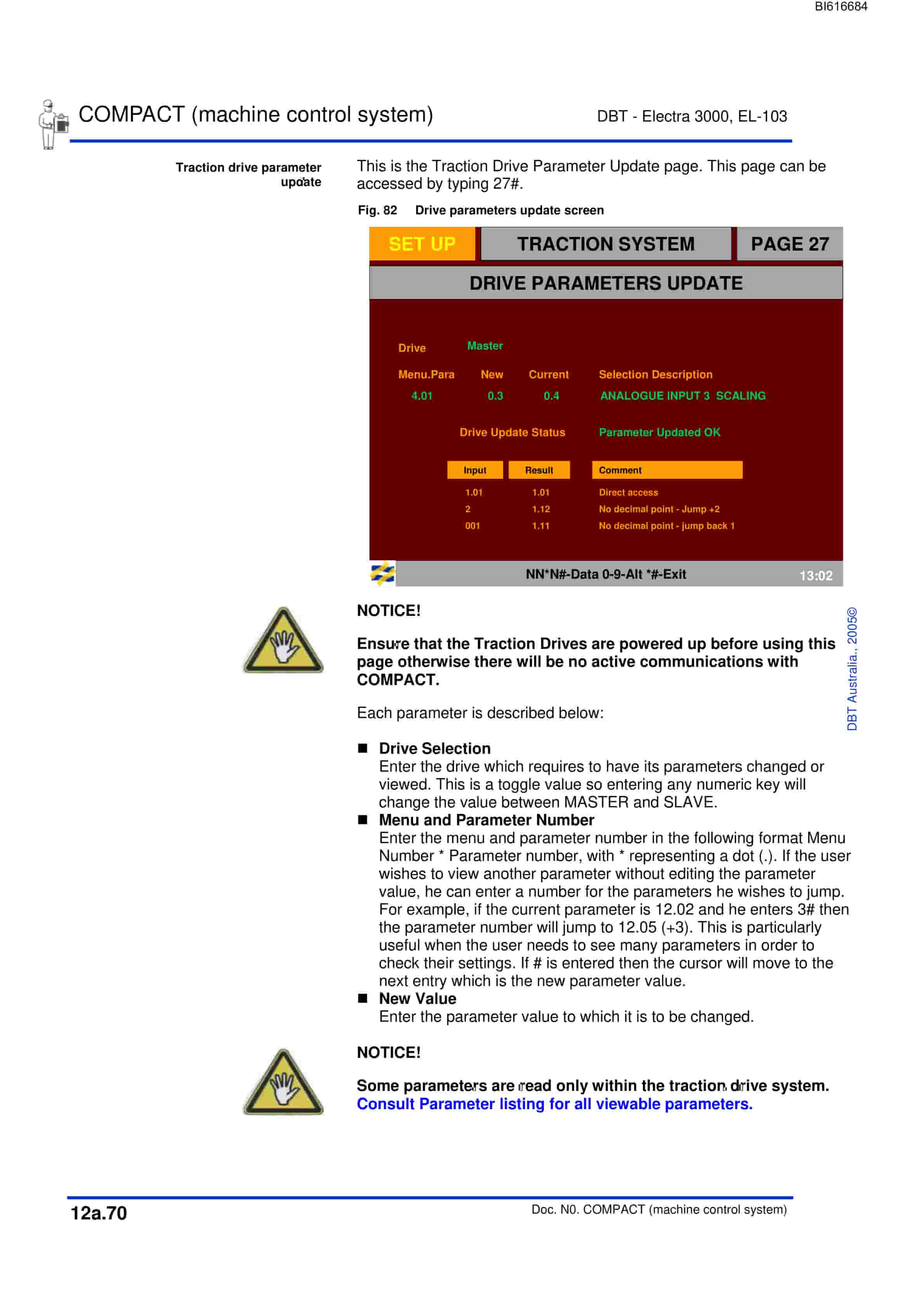 Bucyrus 12a Compact Machine Control System Technical Manual BI616684-3