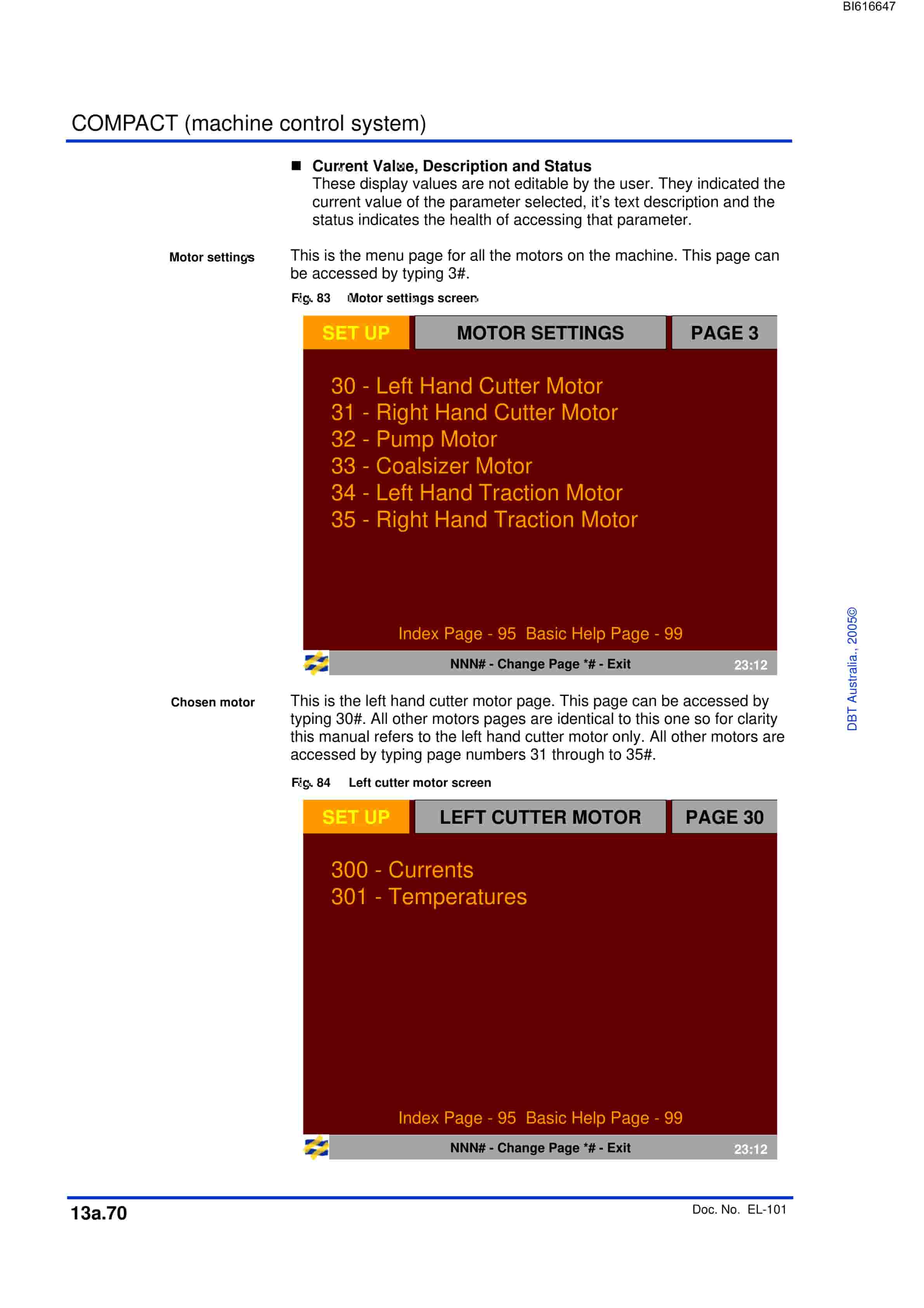 Bucyrus 13a Compact Machine Control System Technical Manual BI616647-3