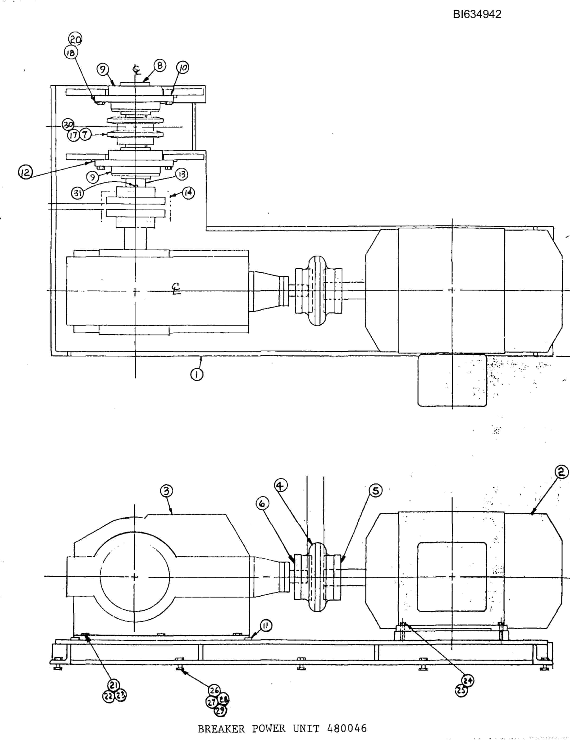 Bucyrus 180-449 Frames Reliance Standard Technical Manual BI634942-3