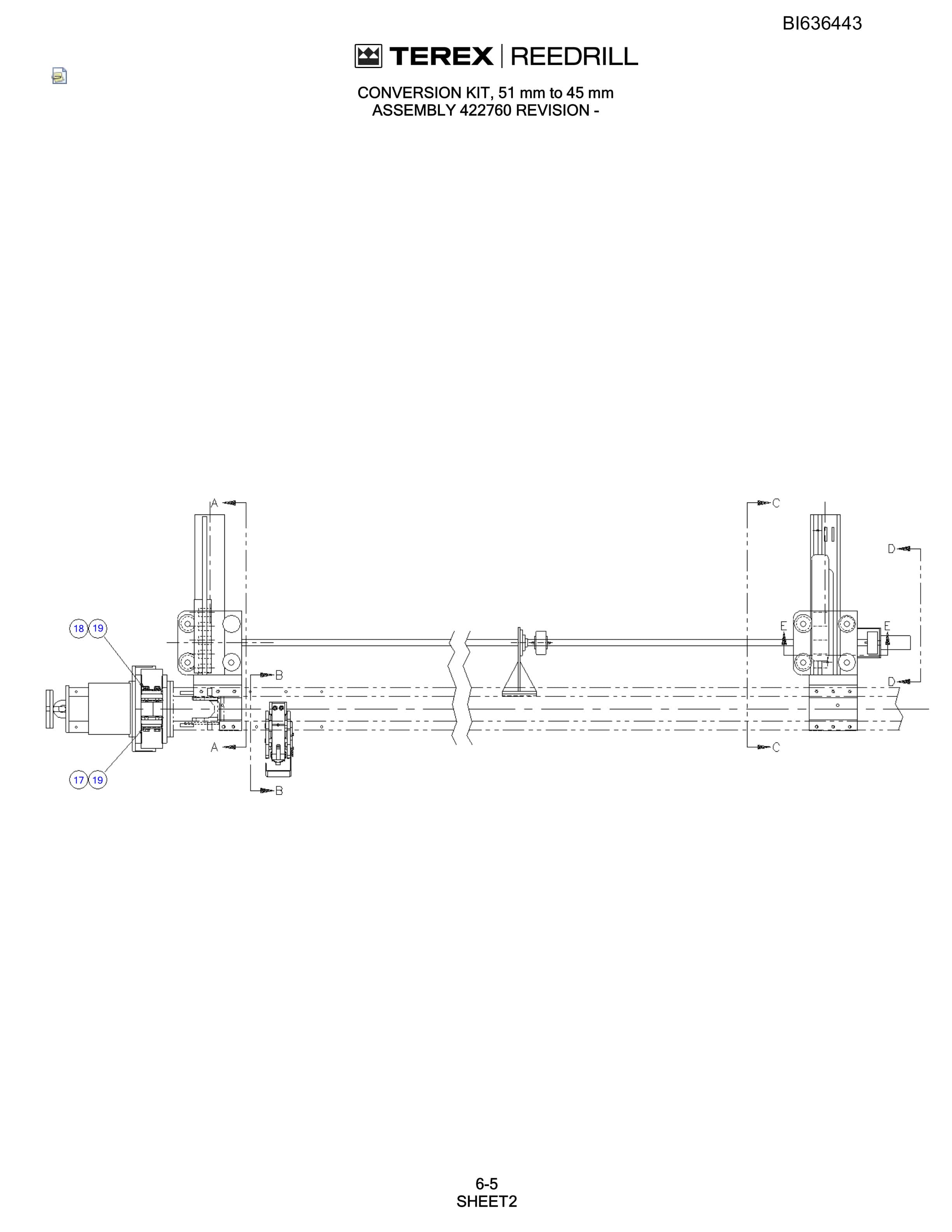 Bucyrus 1K09F77 Parts Catalog BI636443-2