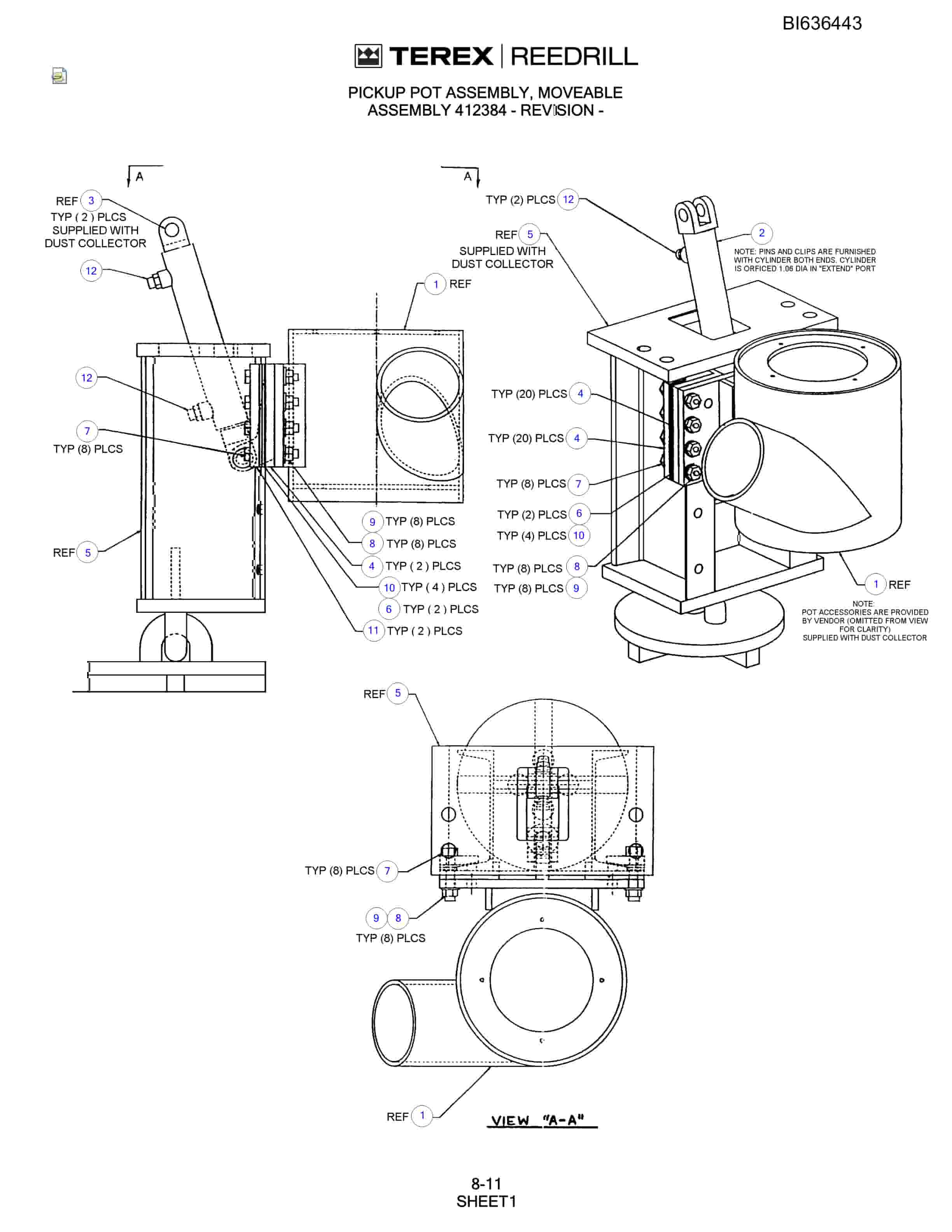 Bucyrus 1K09F77 Parts Catalog BI636443-4