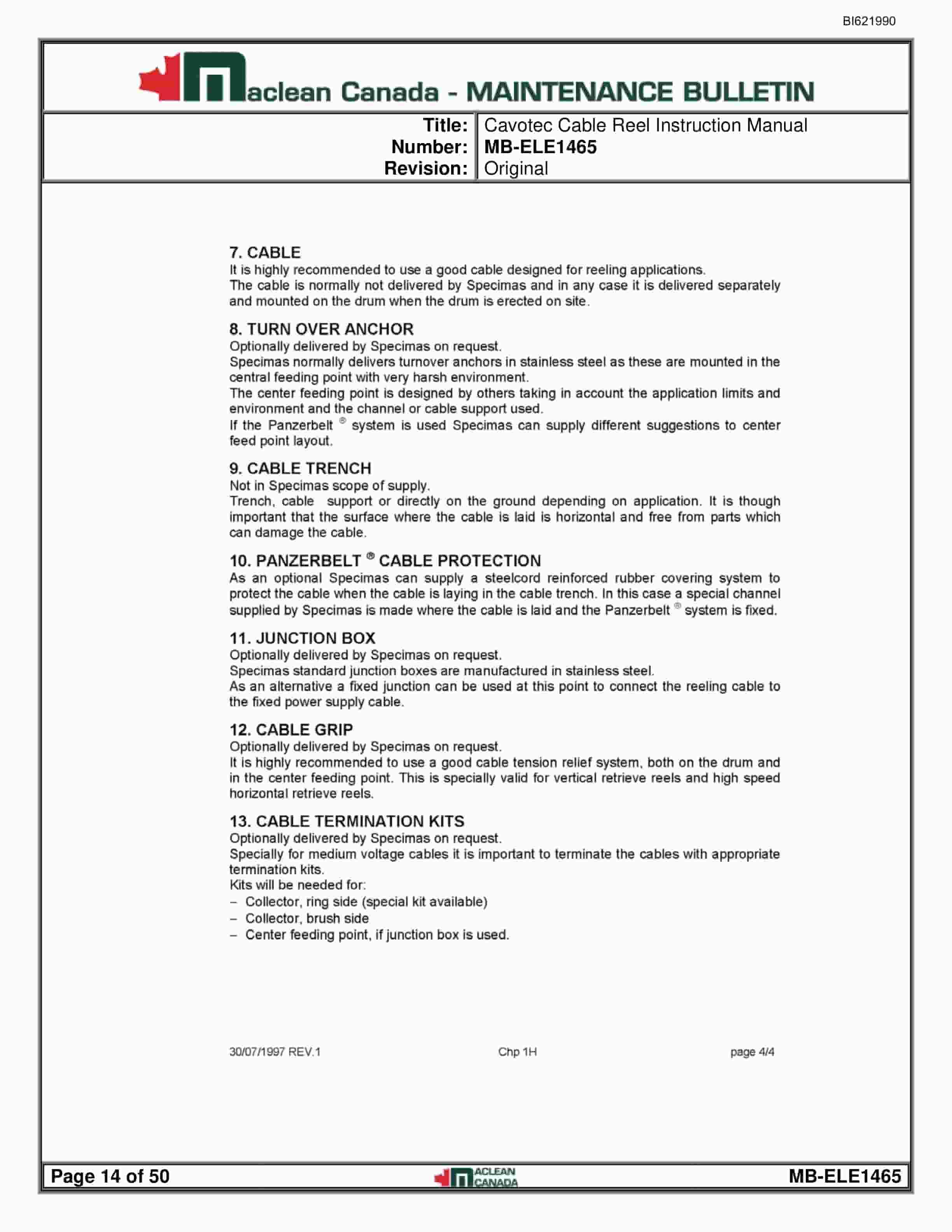 Bucyrus 2-Boom Drill Jumbo Technical Manual BI621990 4 Bucyrus 2-Boom Drill Jumbo Technical Manual BI621990 - Image 4