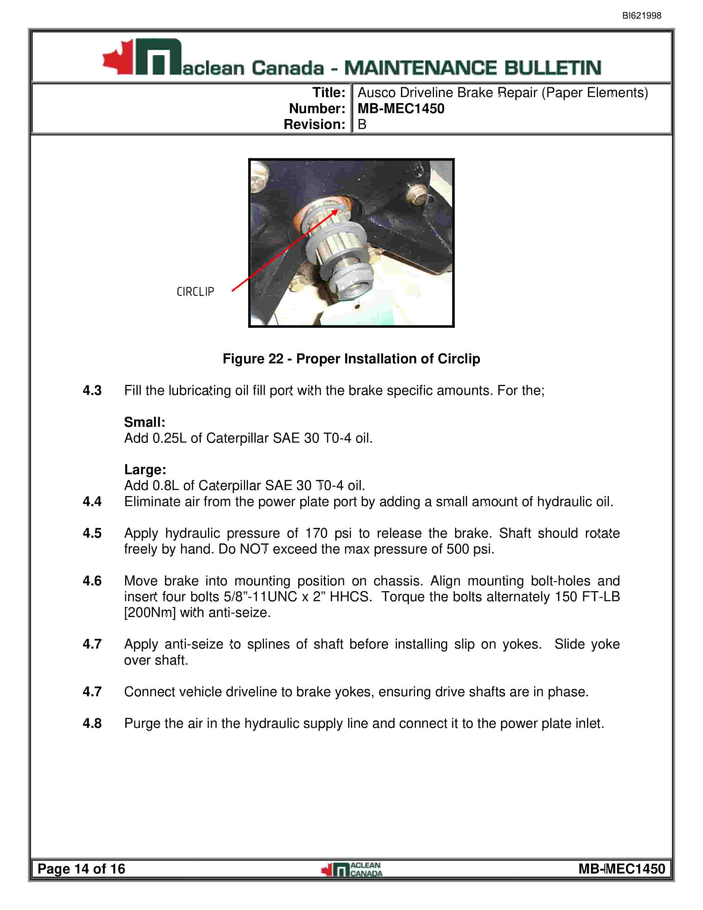 Bucyrus 2-Boom Drill Jumbo Technical Manual BI621998 4 Bucyrus 2-Boom Drill Jumbo Technical Manual BI621998 - Image 4