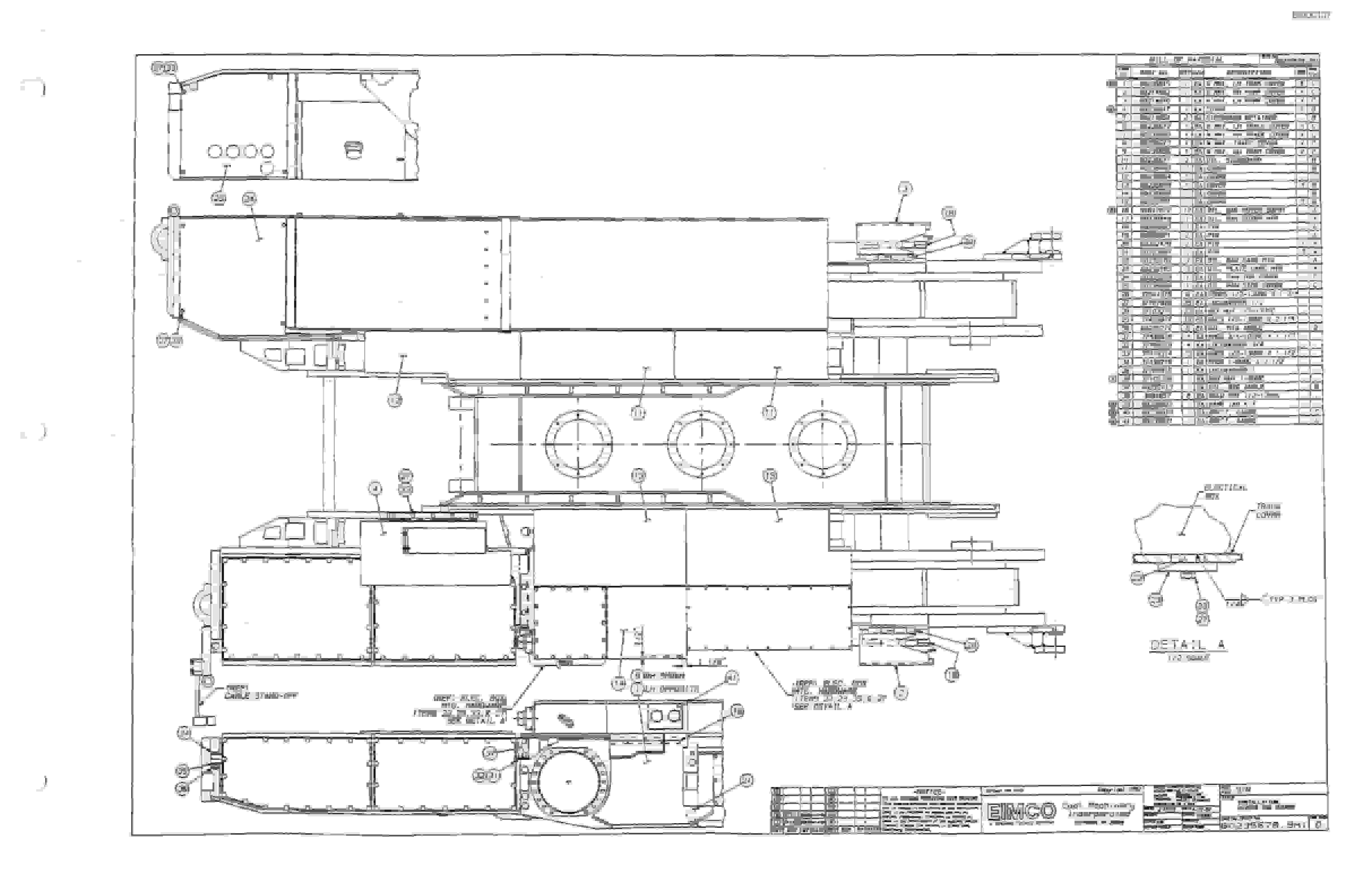 Bucyrus 2480-2 Miner Parts Catalog BI000107-3