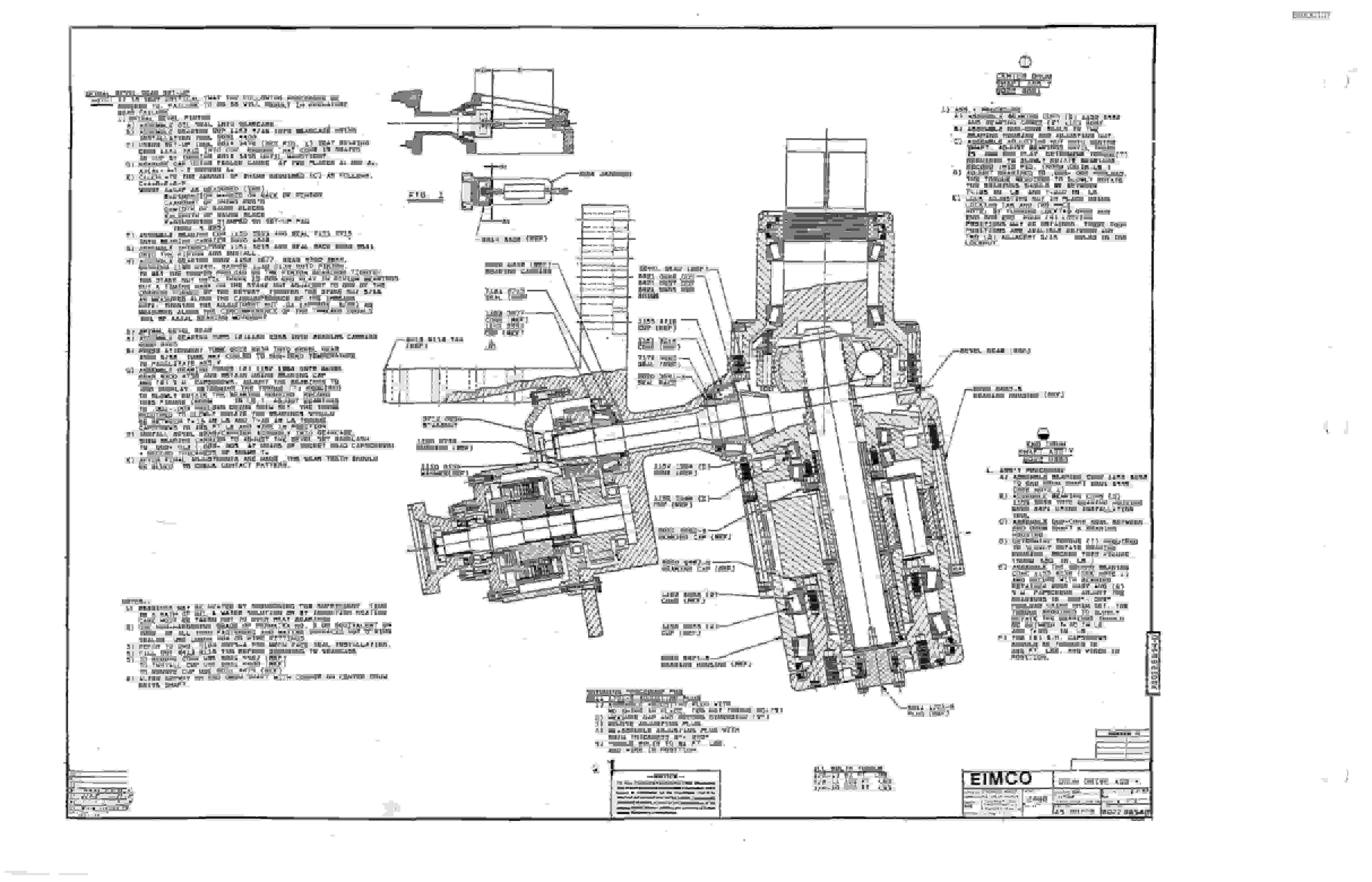 Bucyrus 2480-2 Miner Parts Catalog BI000107-4