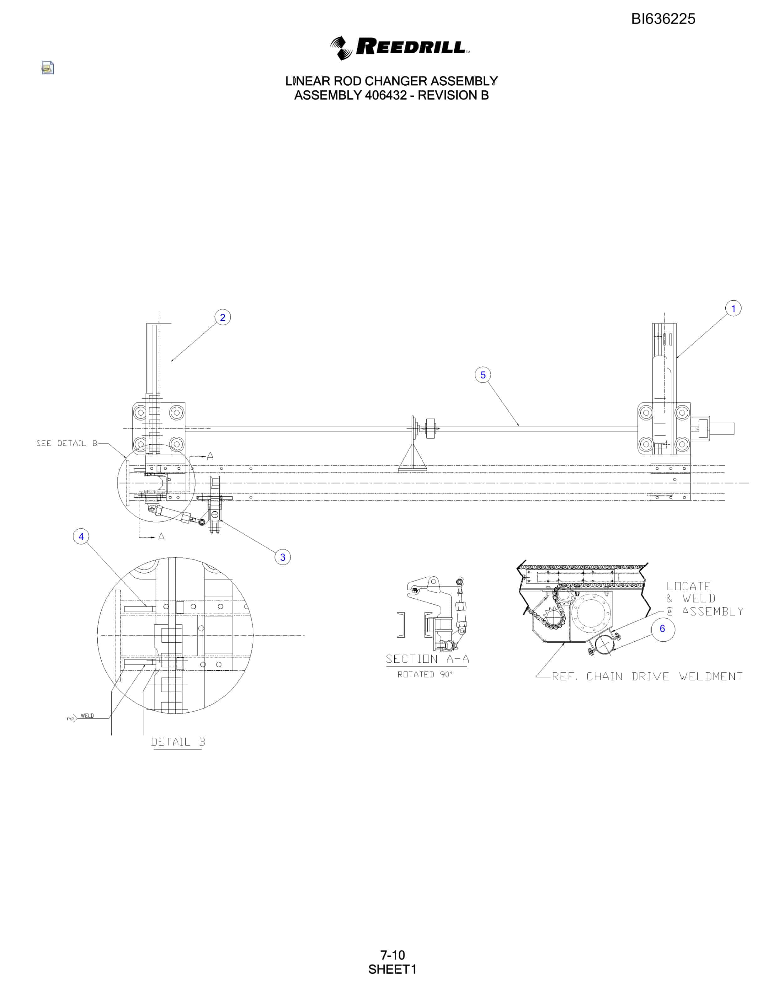 Bucyrus 250 Hydra-Trac Parts Catalog BI636225-4
