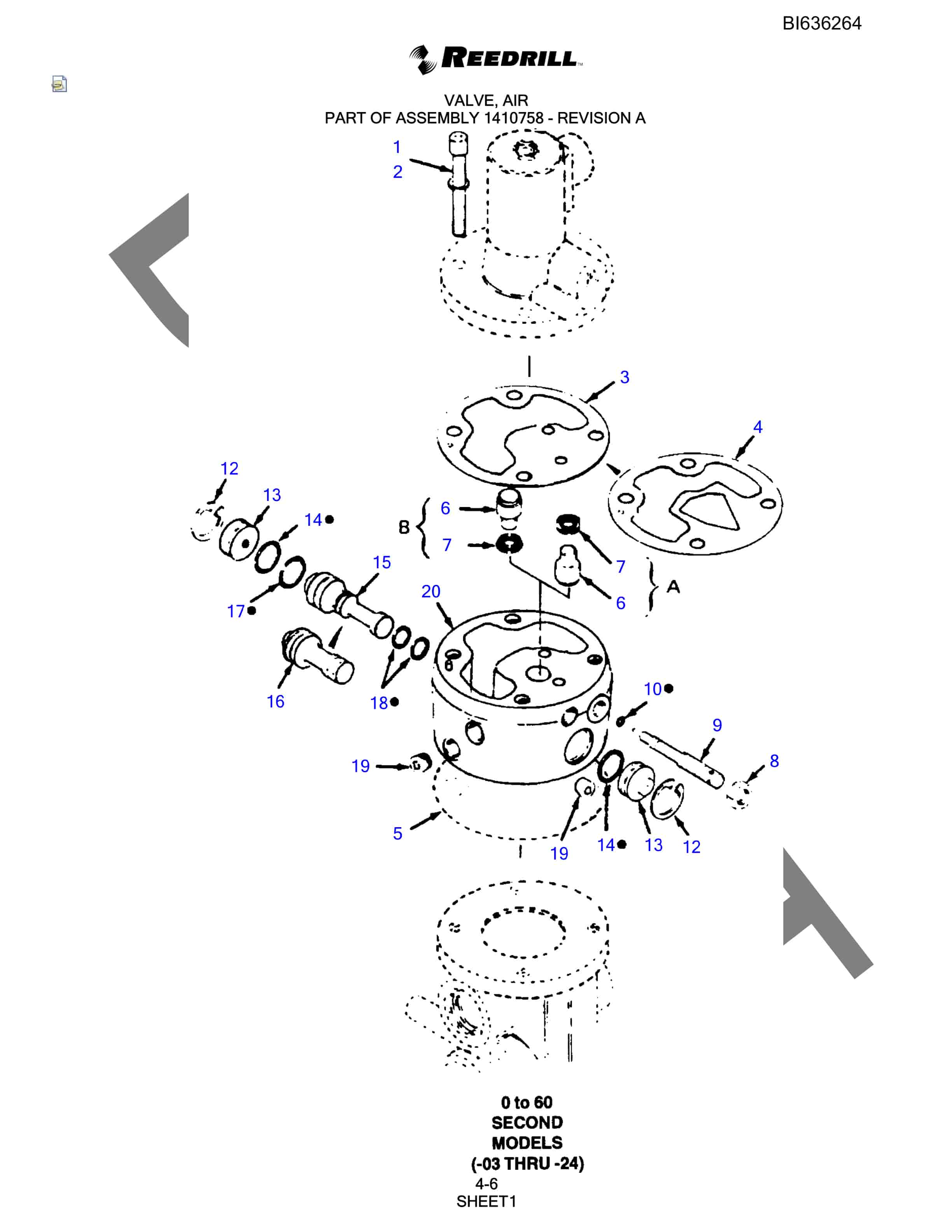 Bucyrus 250 Hydra-Trac Parts Catalog BI636264-2