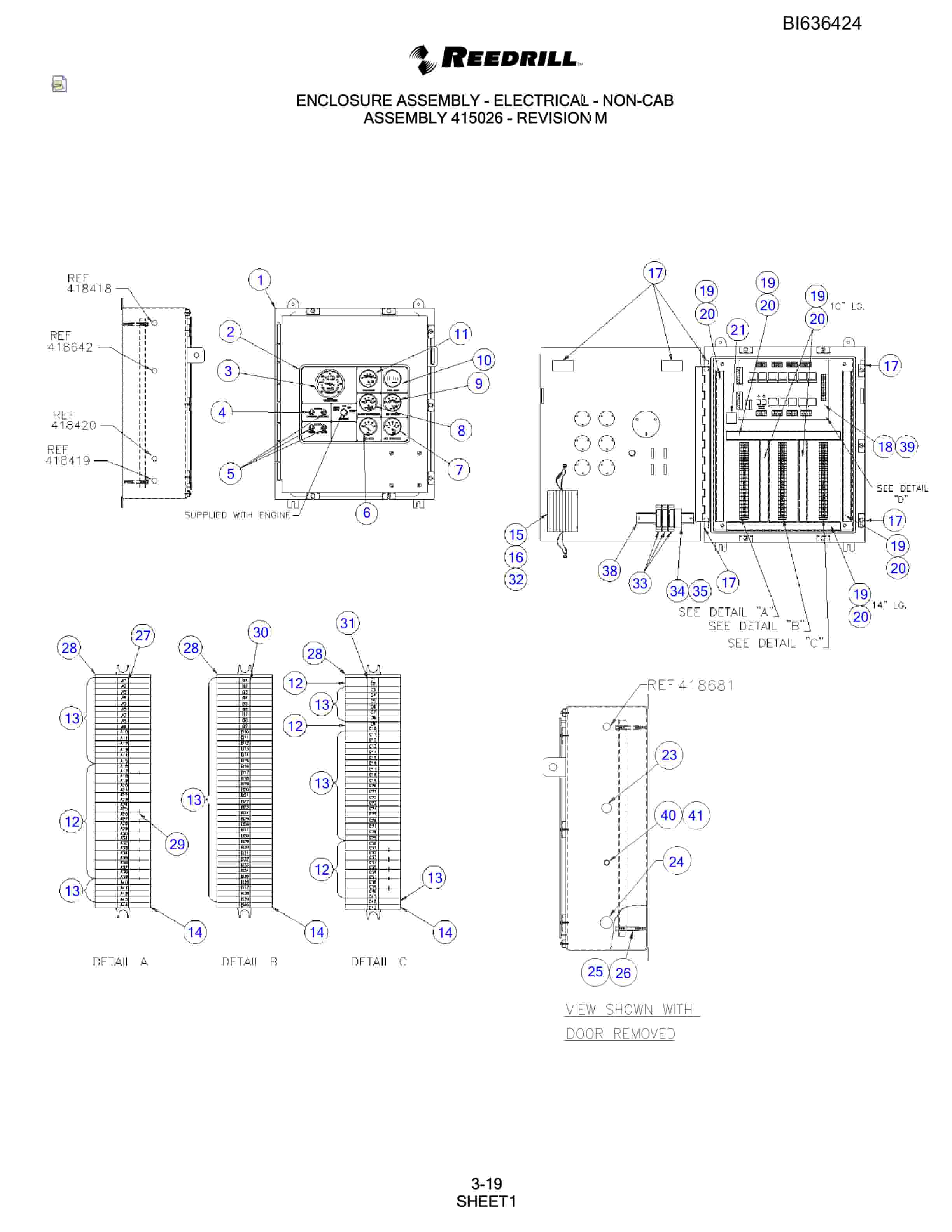 Bucyrus 250 Hydra-Trac Parts Catalog BI636424-2