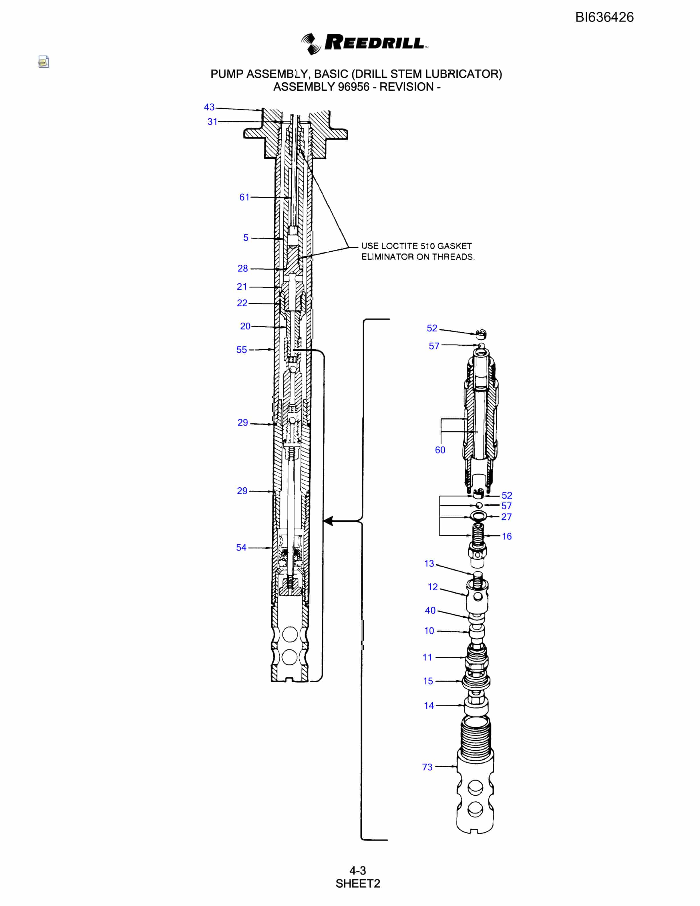 Bucyrus 250 Hydra-Trac Parts Catalog BI636426-2