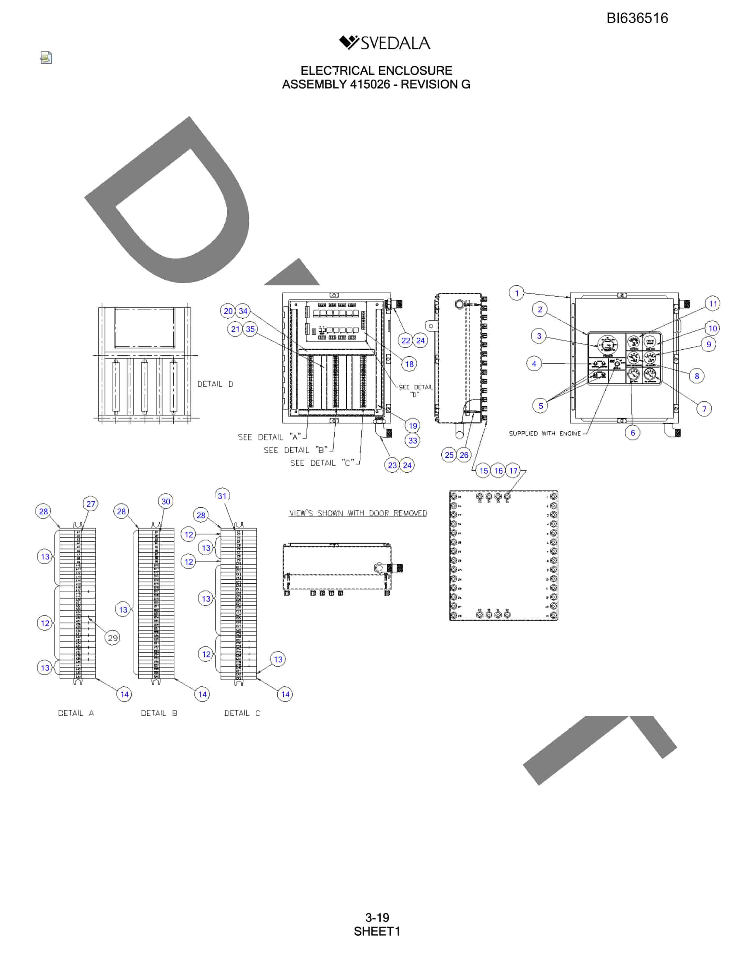 Bucyrus 250 Hydra-Trac Parts Catalog BI636516-2