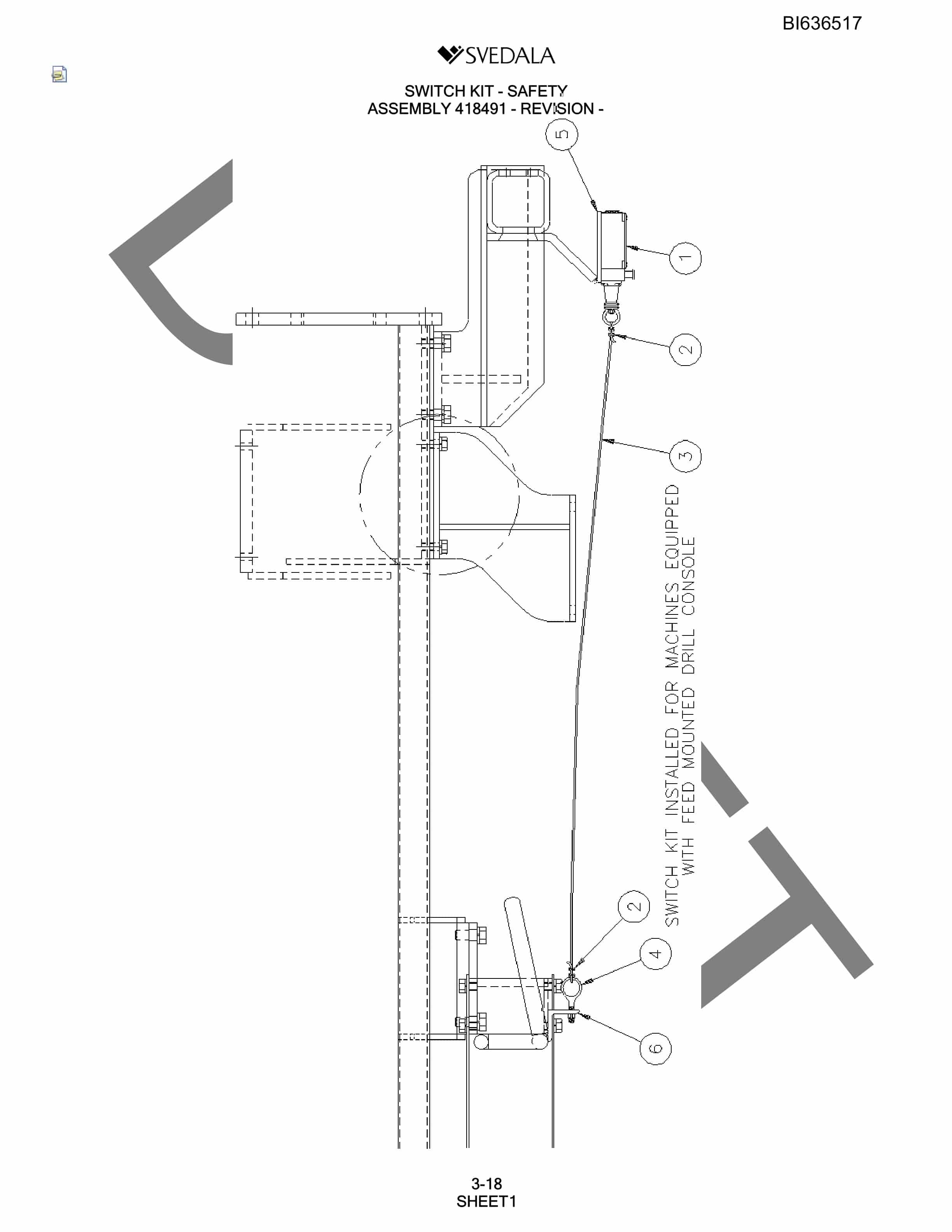 Bucyrus 250 Hydra-Trac Parts Catalog BI636517-2