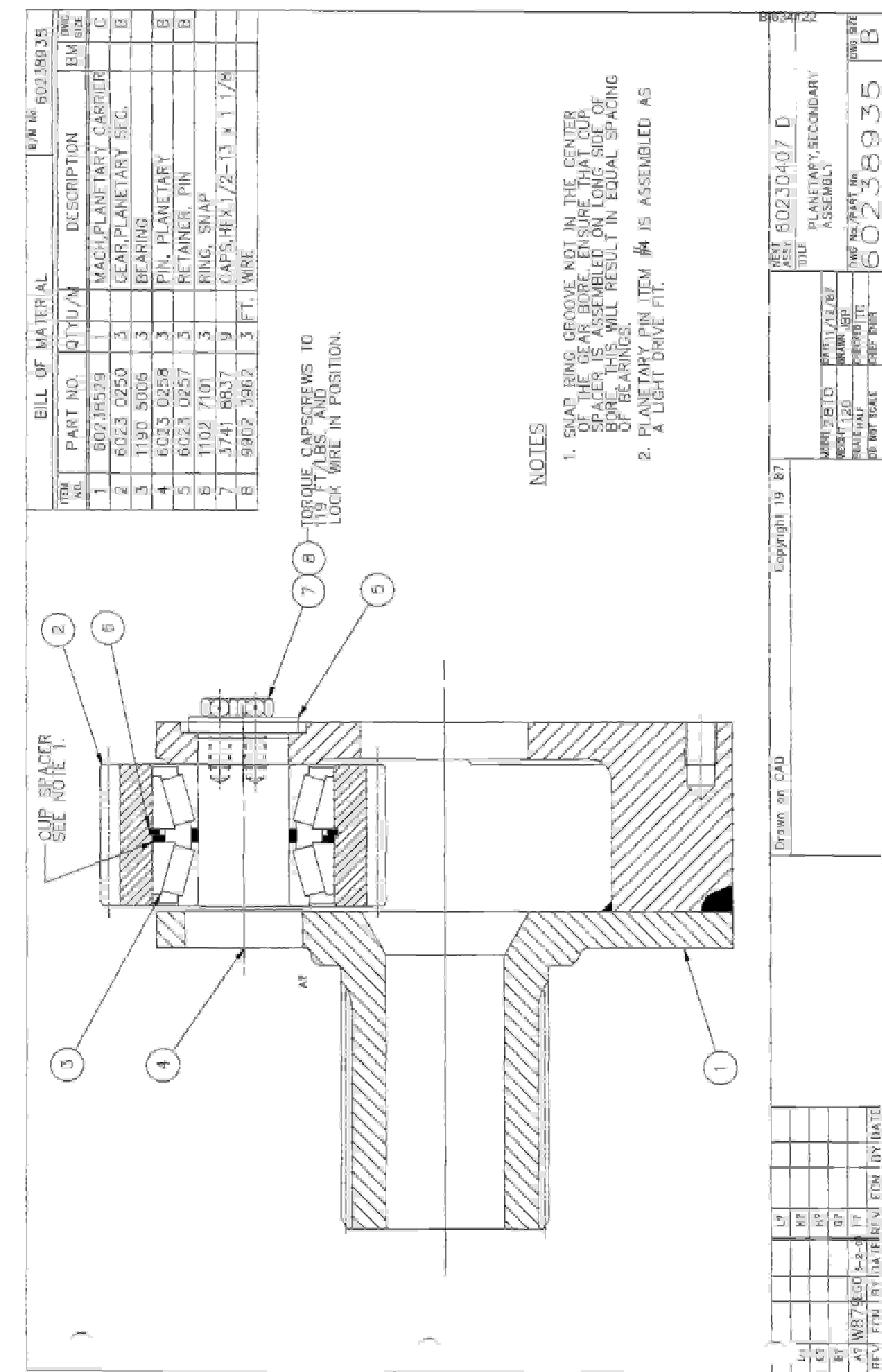 Bucyrus 25M-2 Drum Miner Parts Catalog BI634122 3 Bucyrus 25M-2 Drum Miner Parts Catalog BI634122 - Image 3