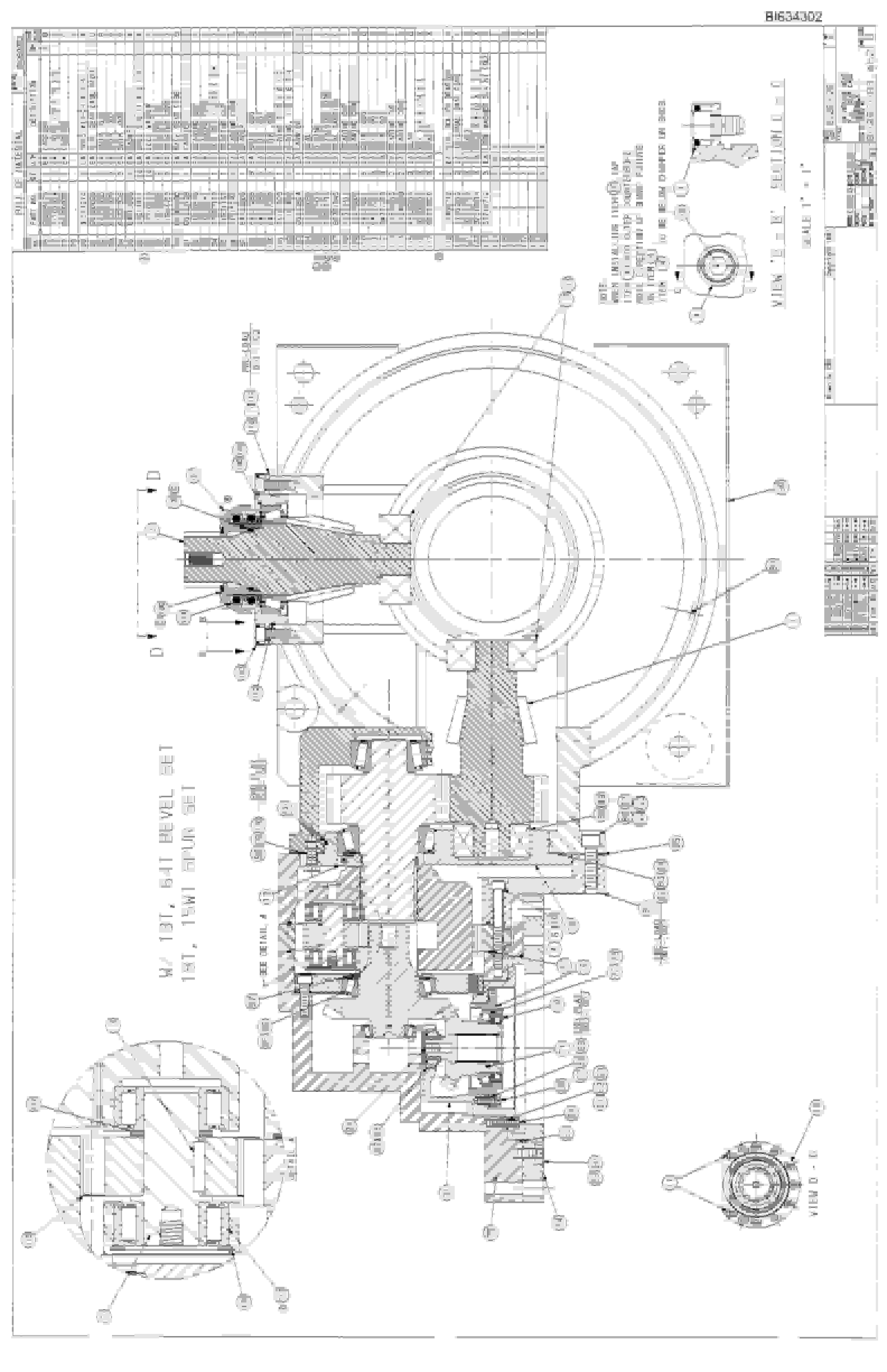 Bucyrus 25M0 Miner Parts Catalog BI634302-5