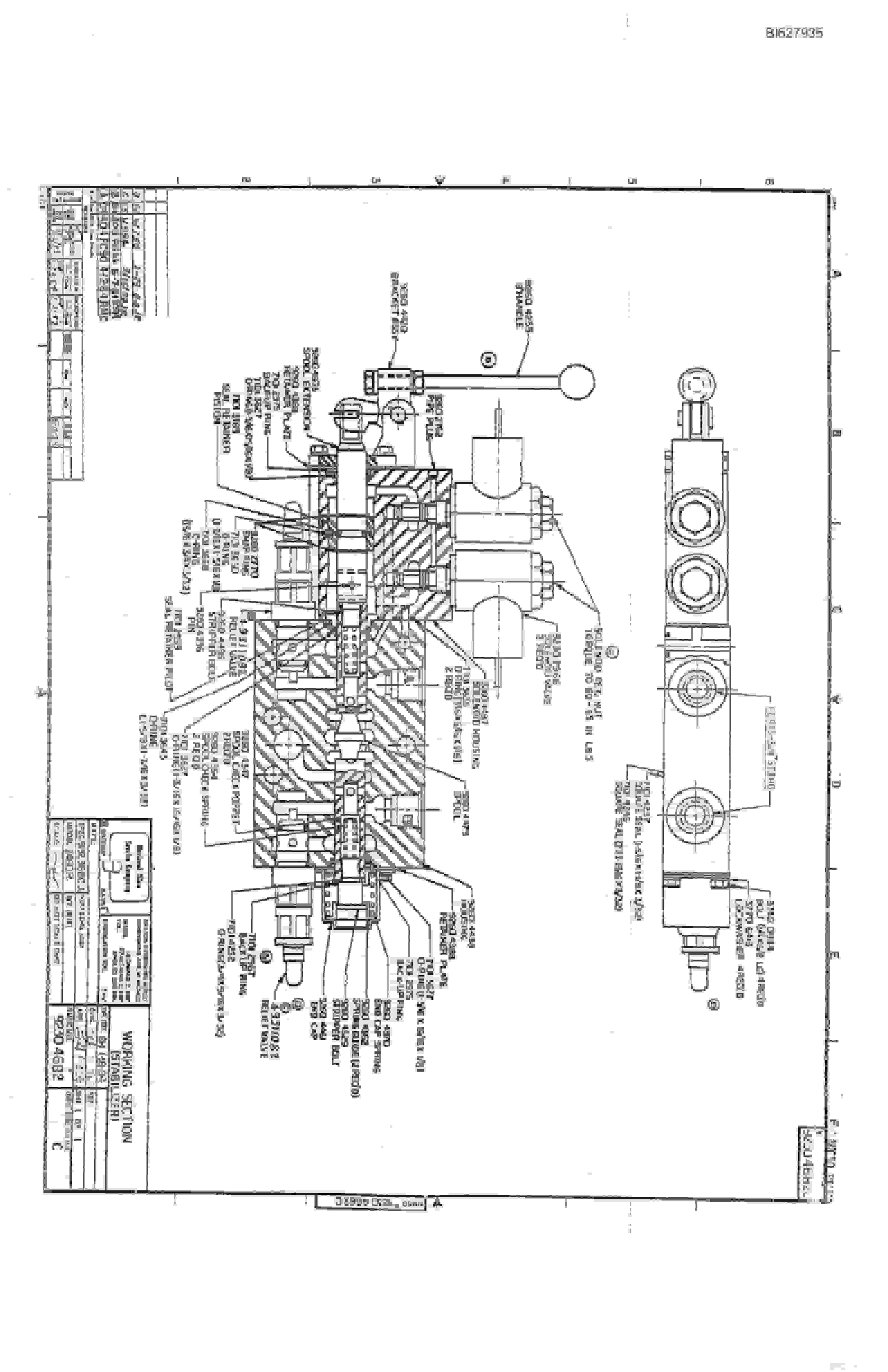 Bucyrus 25M2 Drum Miner Parts Catalog BI627935-2