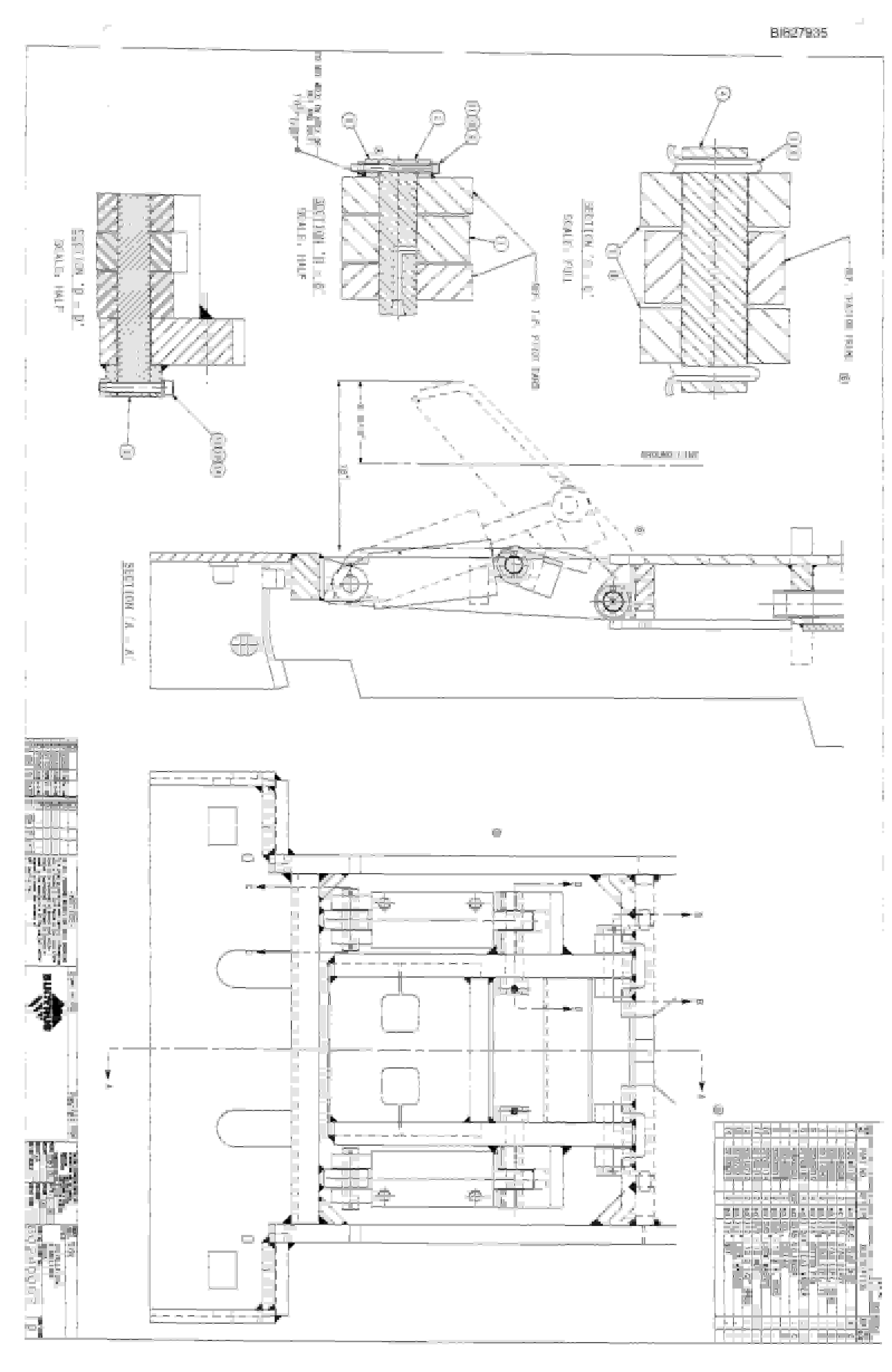 Bucyrus 25M2 Drum Miner Parts Catalog BI627935-3